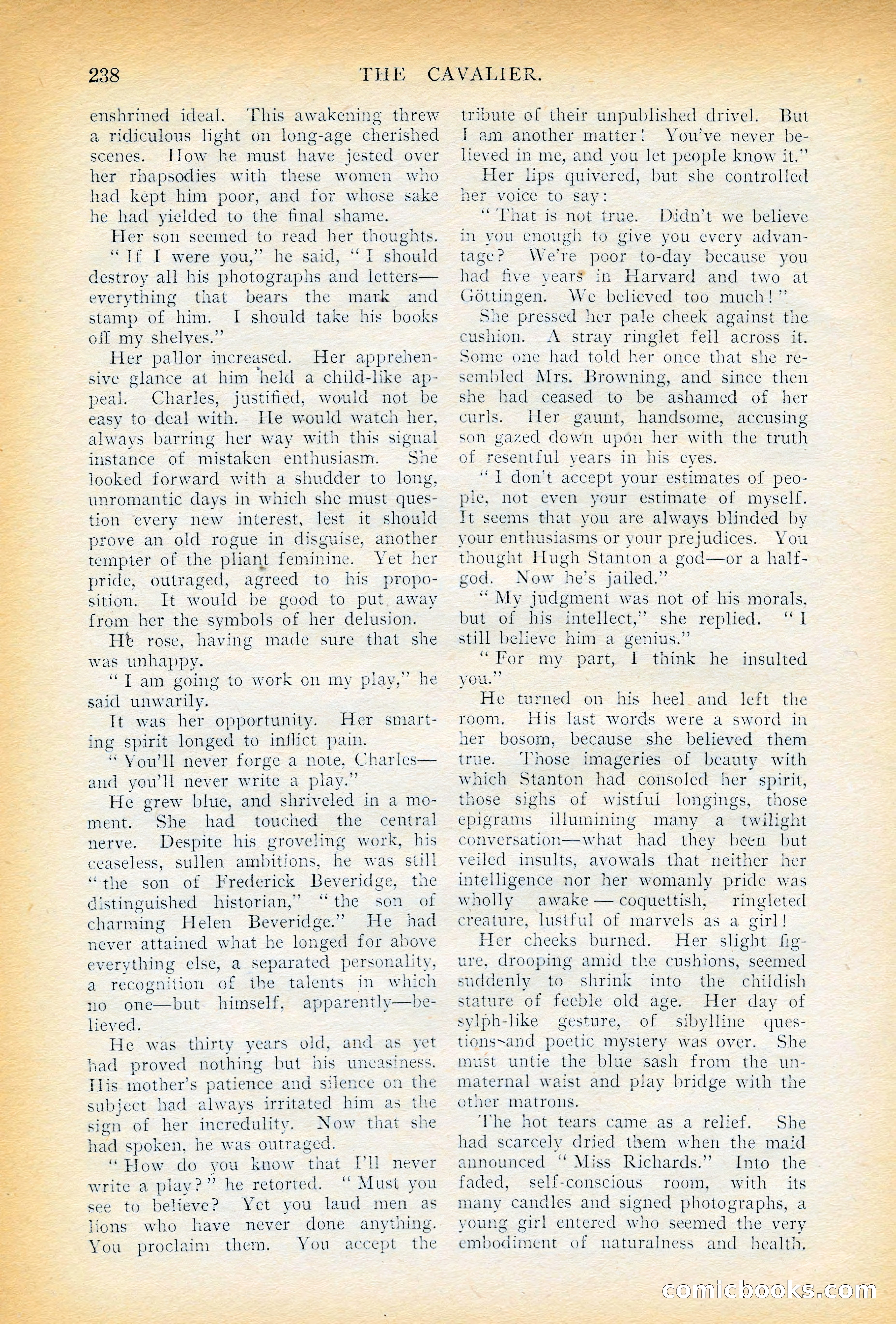 The Cavalier, November 1909 — page 48 of 209