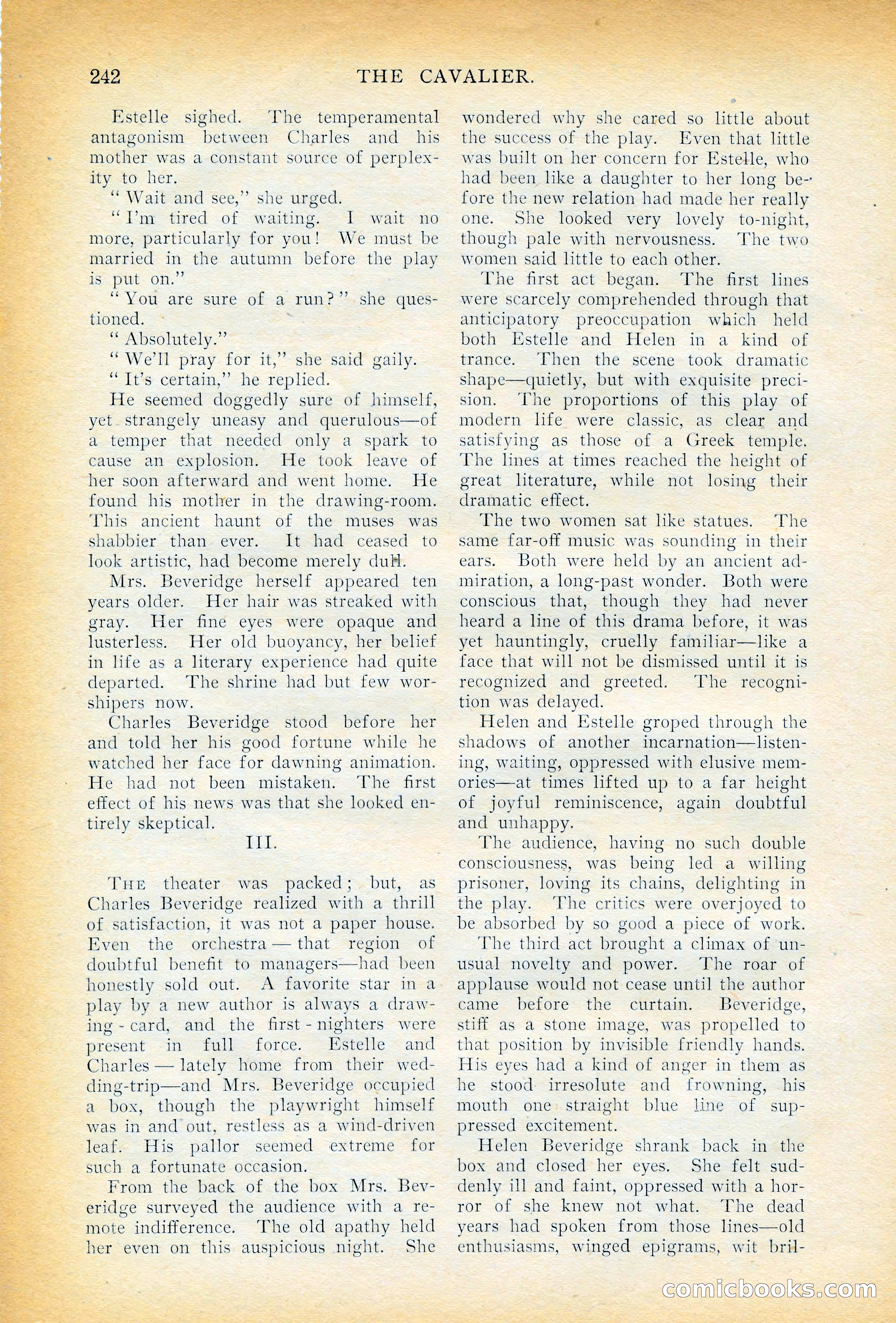 The Cavalier, November 1909 — page 52 of 209