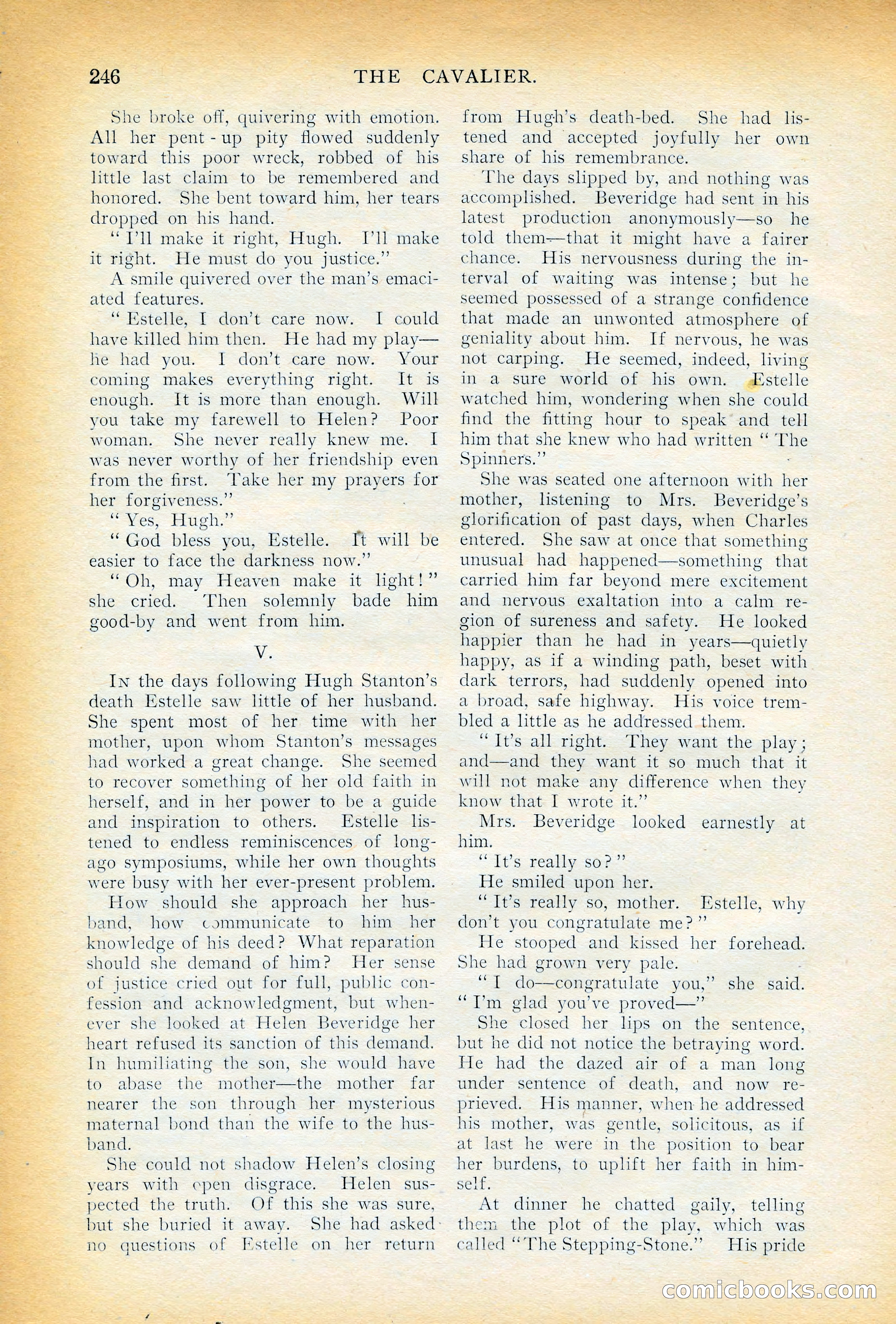 The Cavalier, November 1909 — page 56 of 209