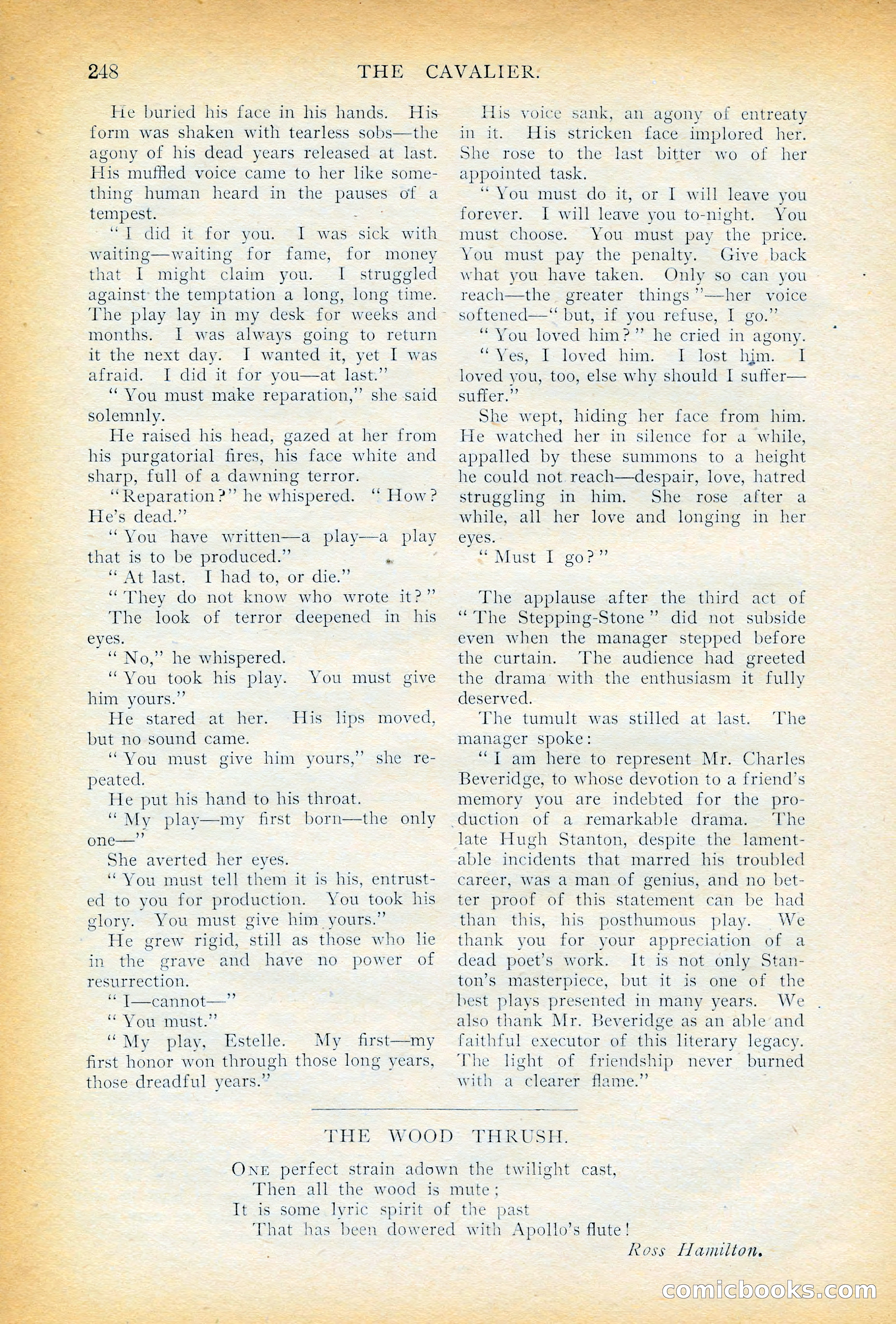 The Cavalier, November 1909 — page 58 of 209