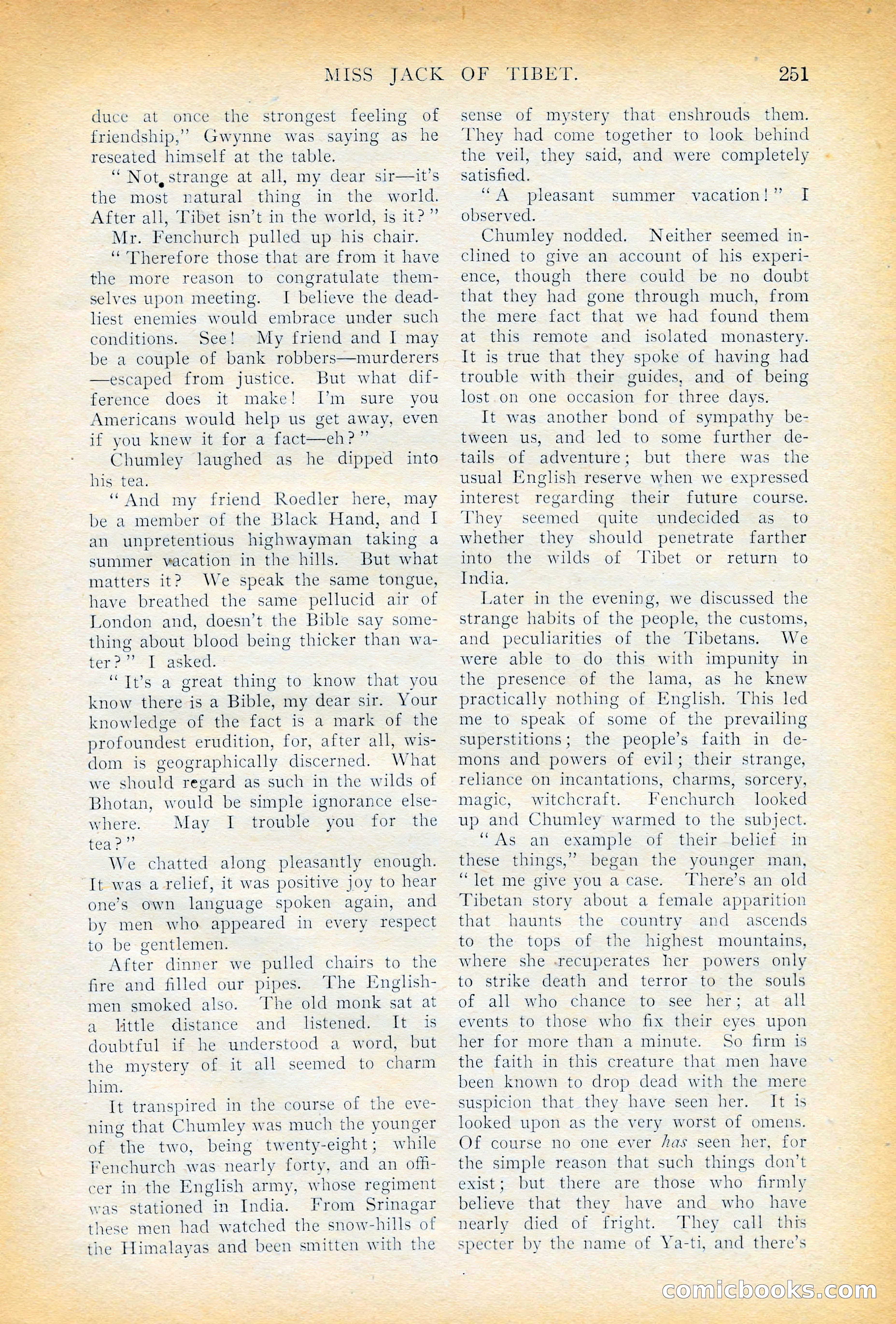 The Cavalier, November 1909 — page 61 of 209
