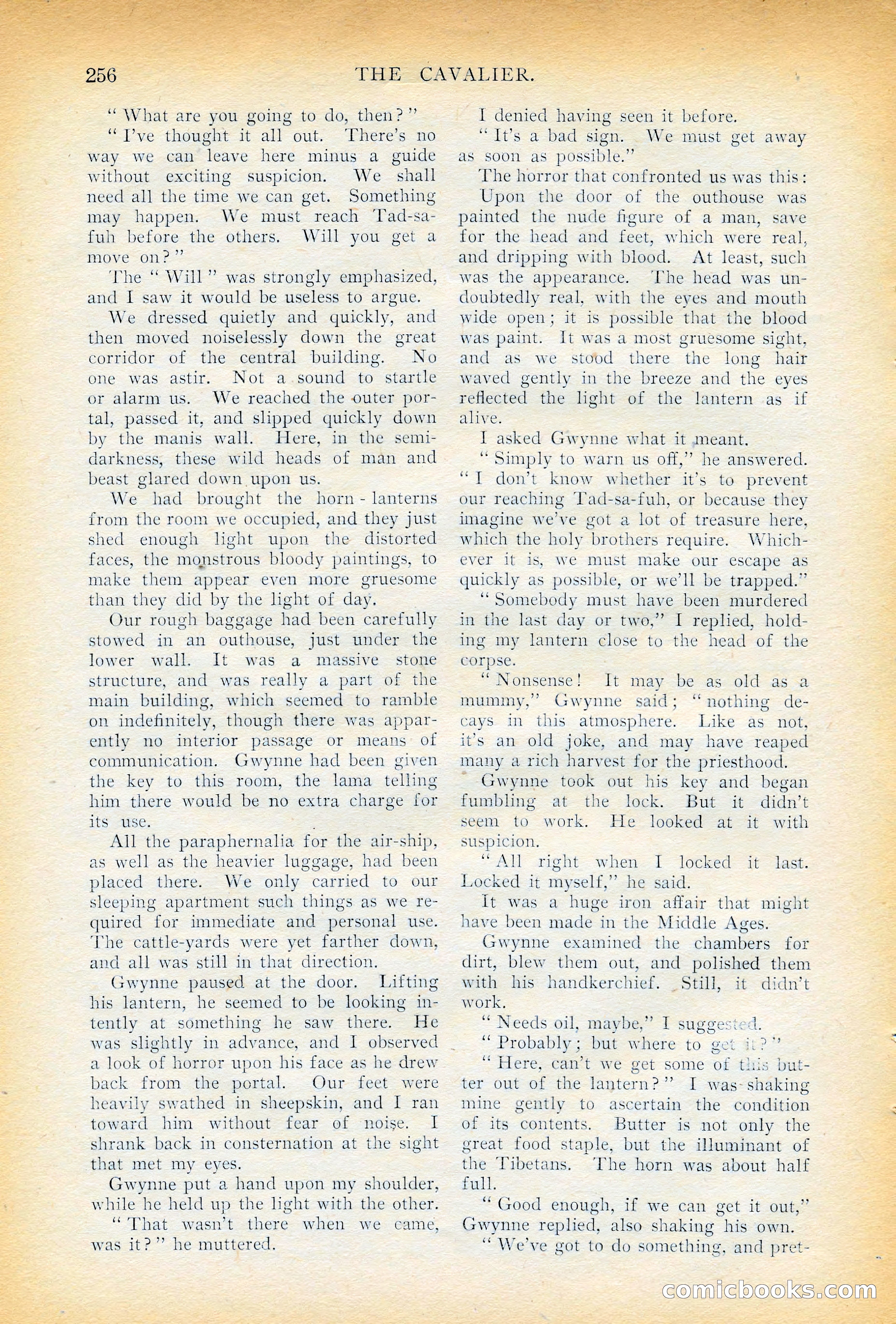 The Cavalier, November 1909 — page 66 of 209