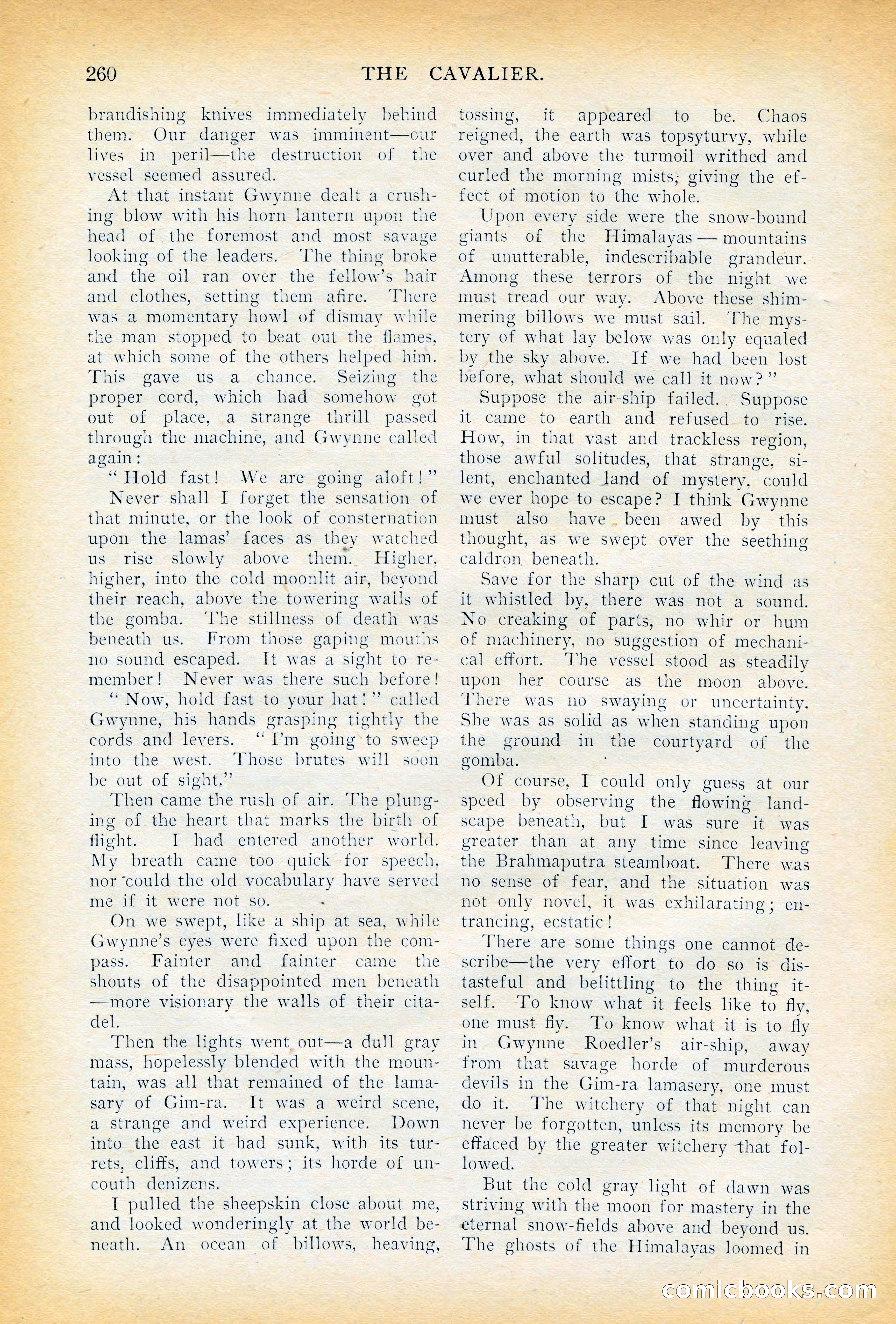 The Cavalier, November 1909 — page 70 of 209