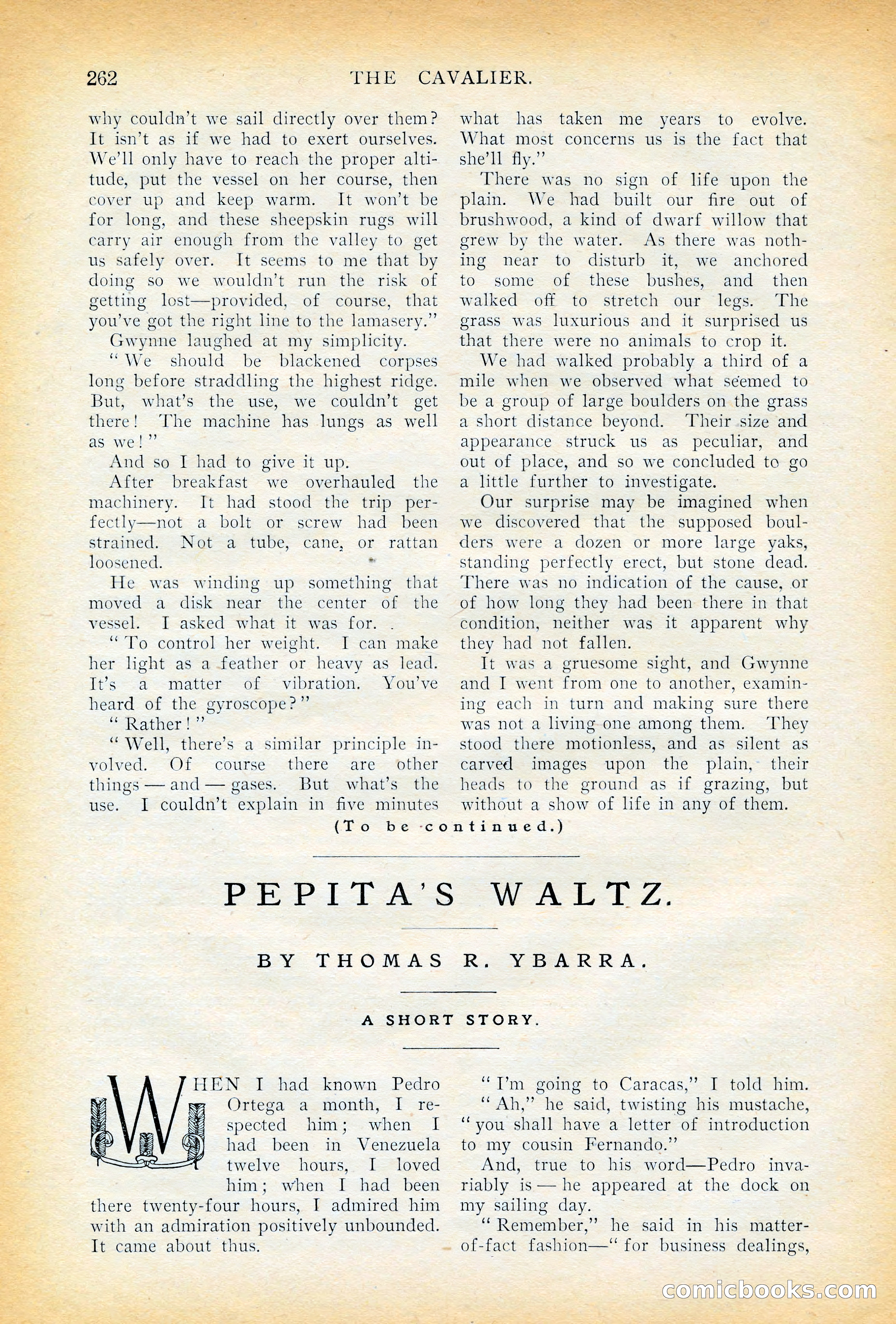 The Cavalier, November 1909 — page 72 of 209