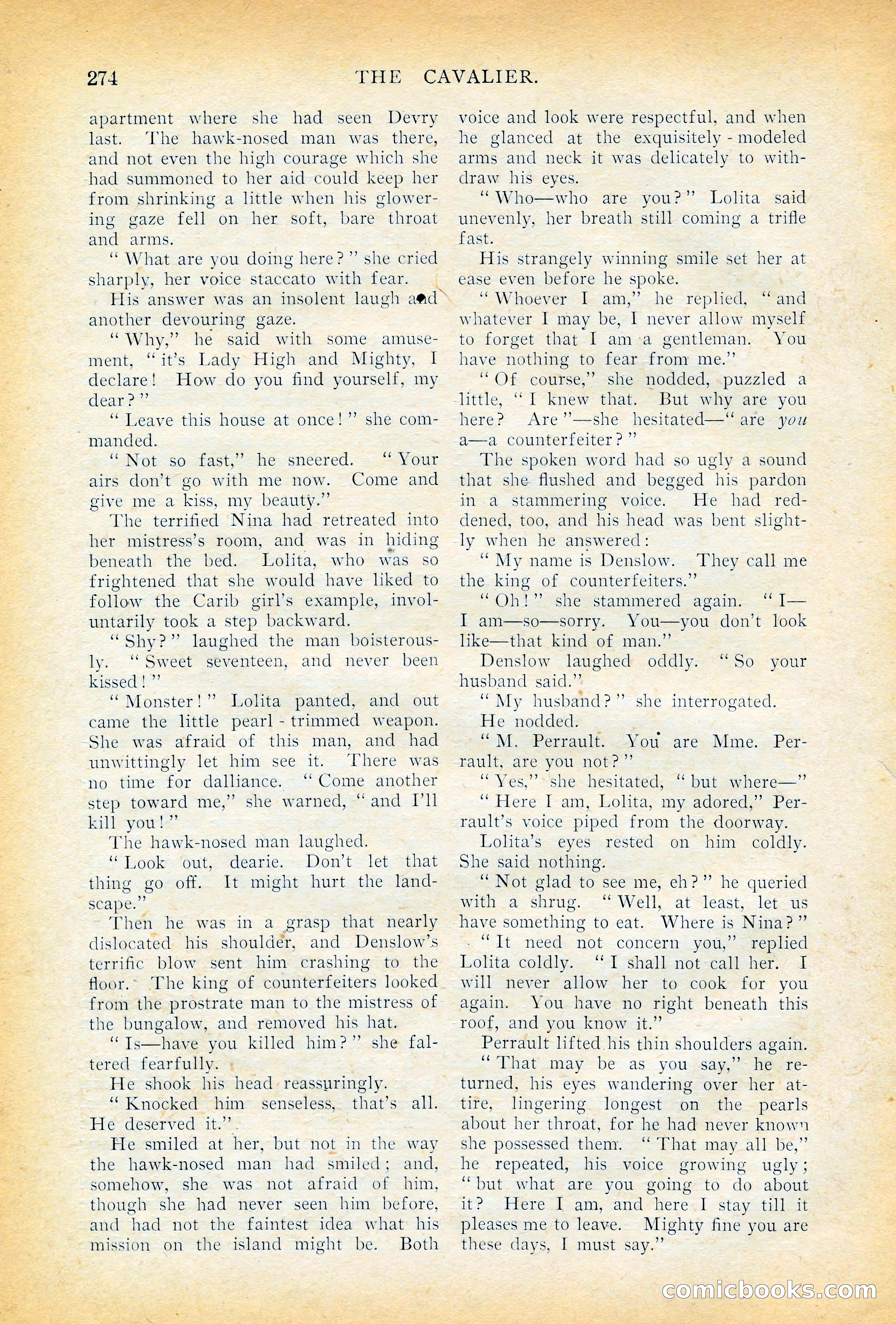 The Cavalier, November 1909 — page 84 of 209