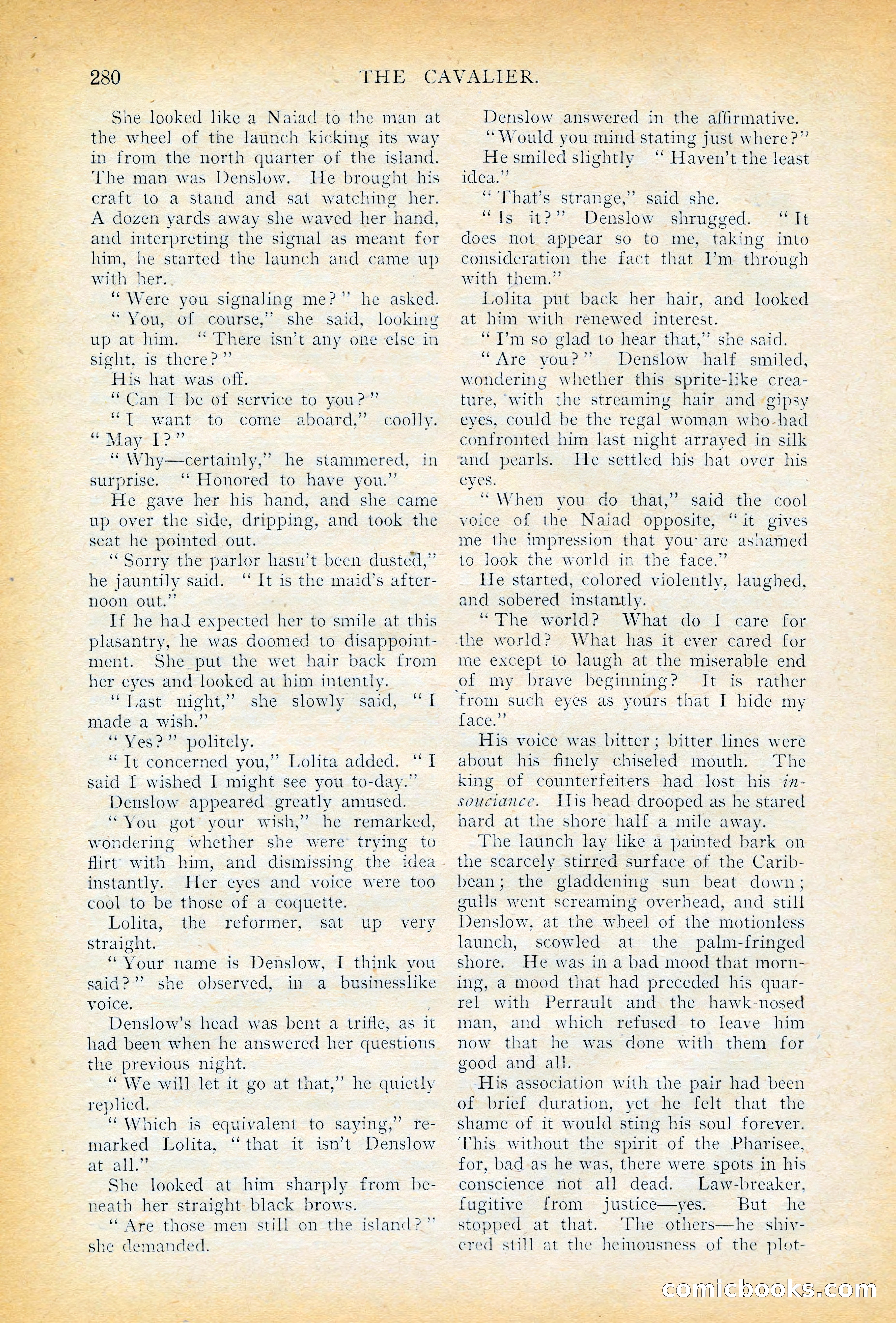 The Cavalier, November 1909 — page 90 of 209