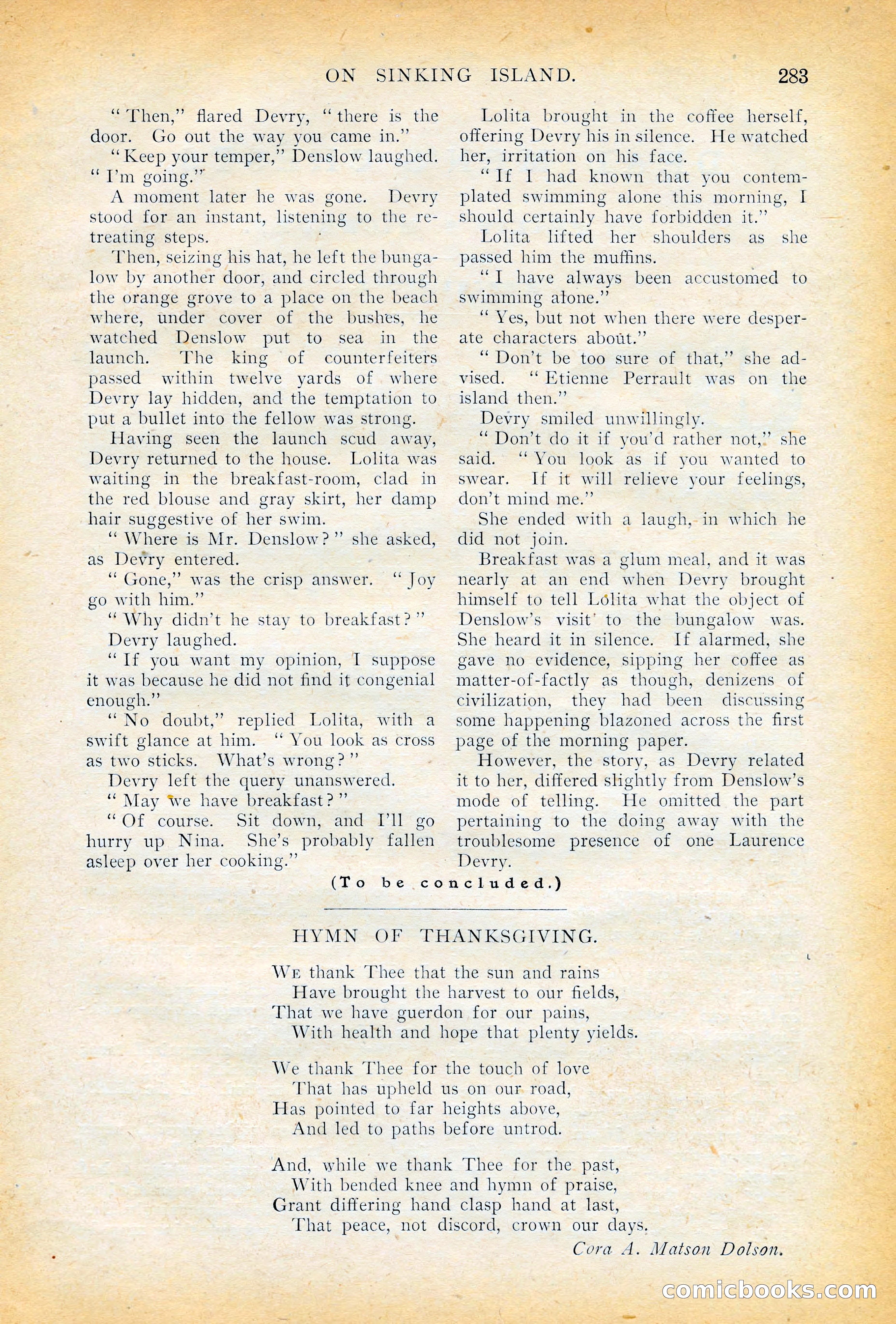 The Cavalier, November 1909 — page 93 of 209