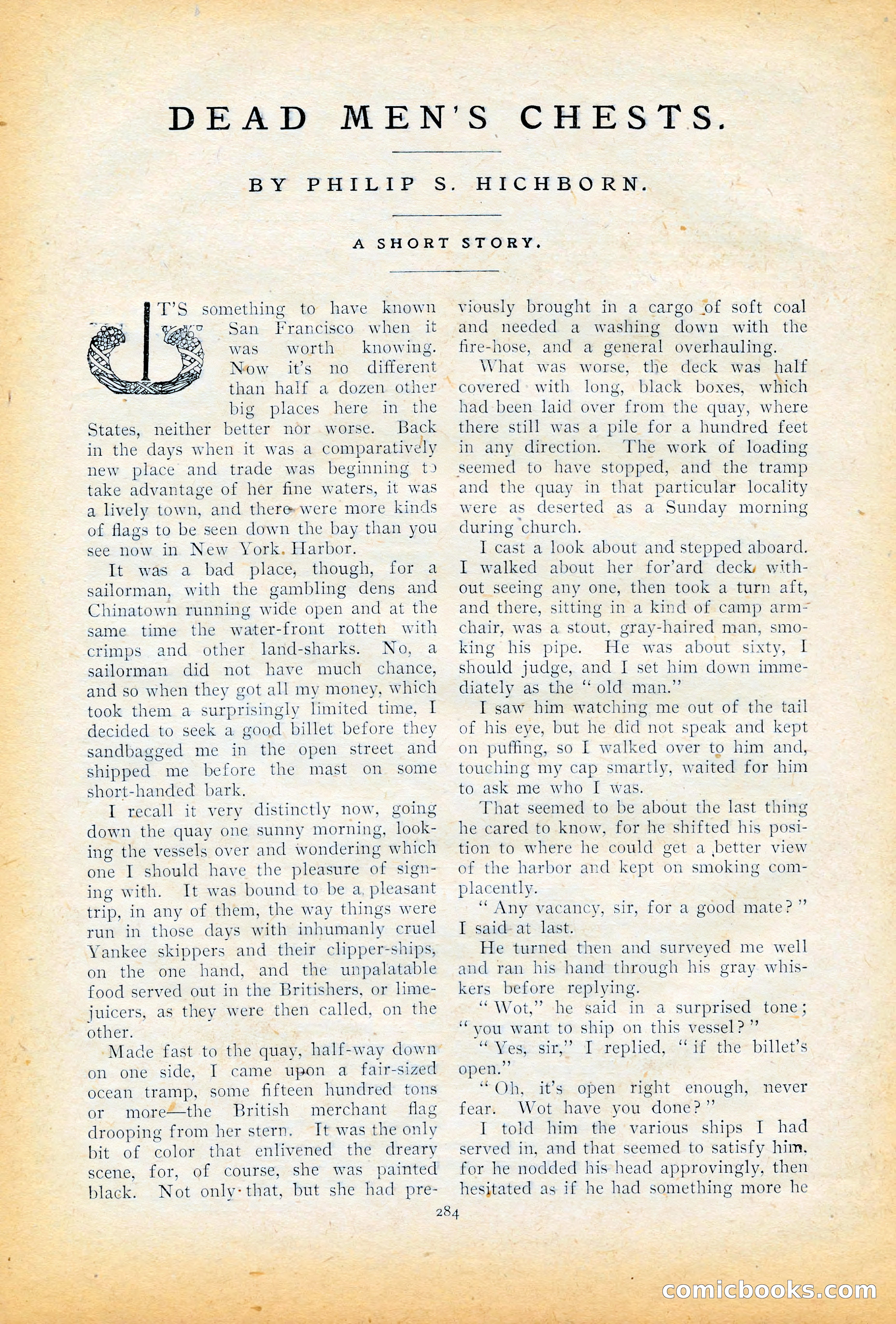The Cavalier, November 1909 — page 94 of 209