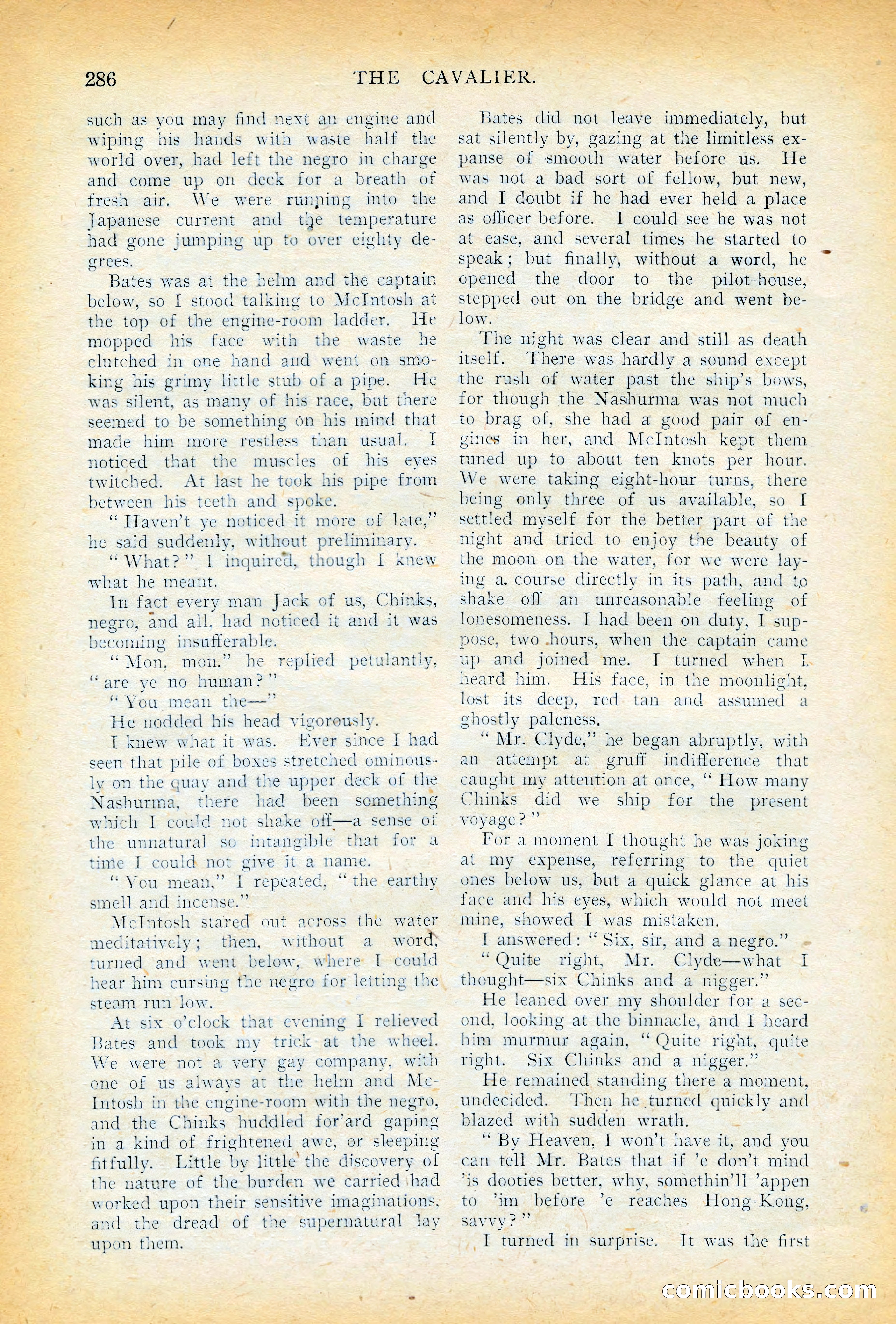 The Cavalier, November 1909 — page 96 of 209