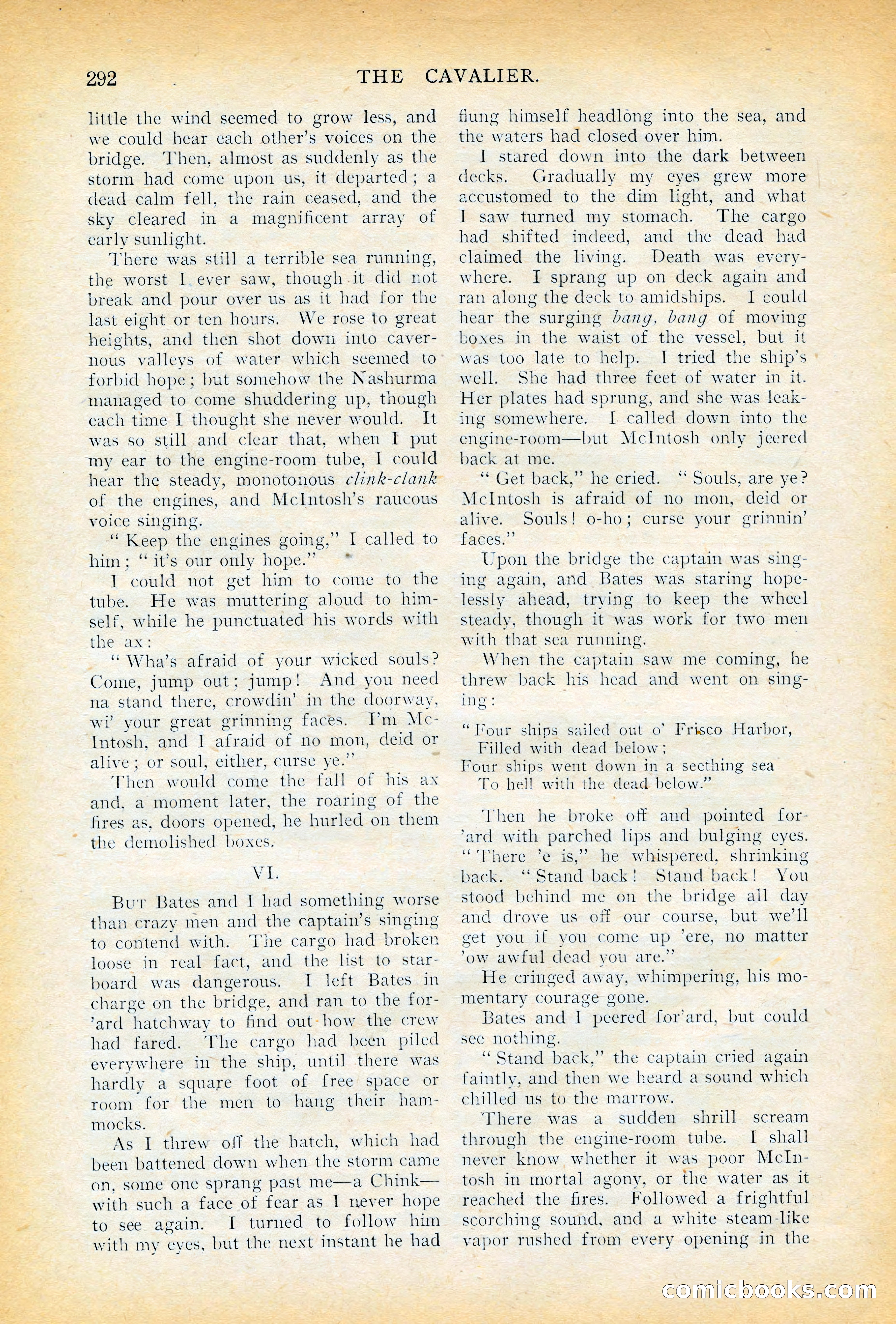 The Cavalier, November 1909 — page 102 of 209