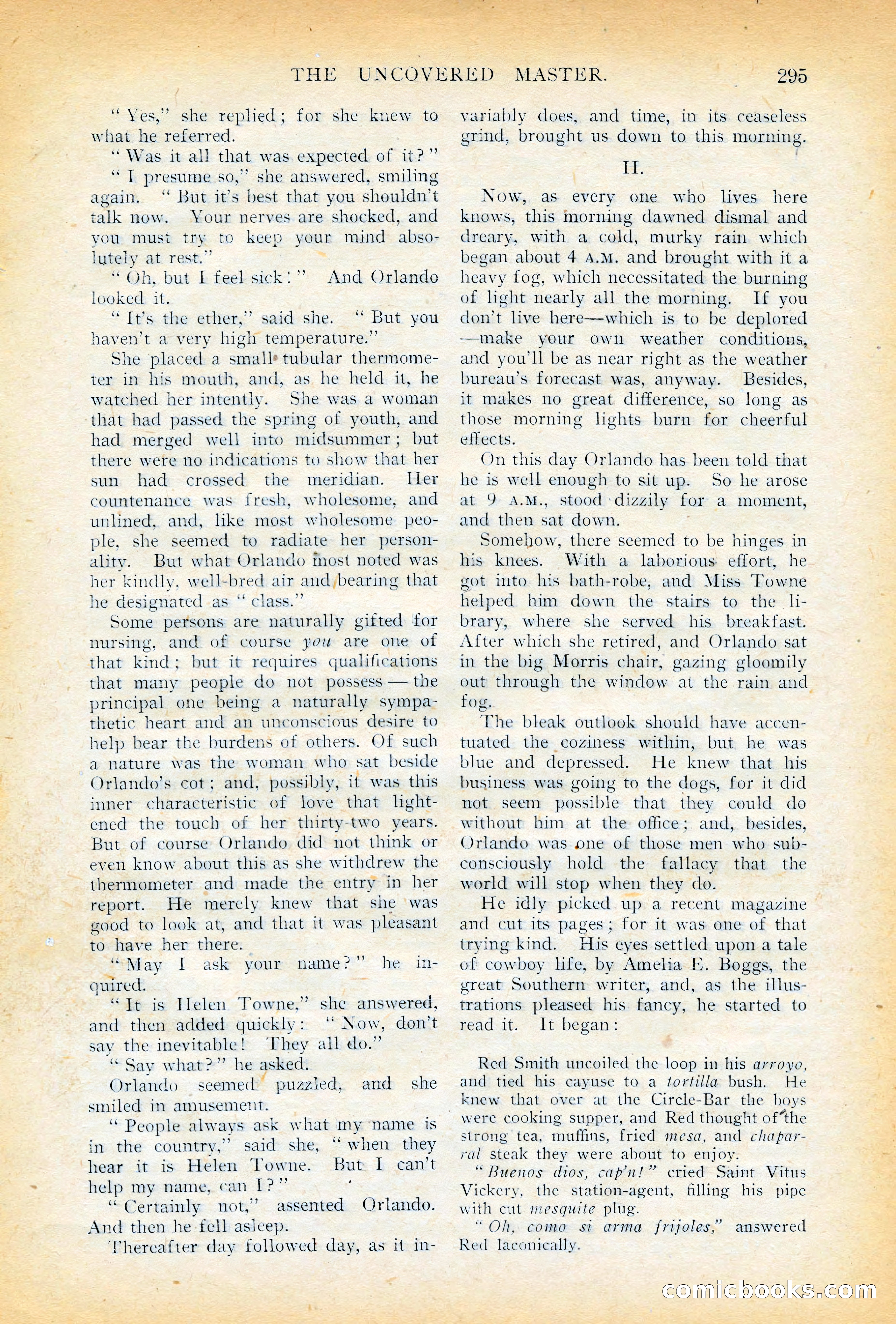 The Cavalier, November 1909 — page 105 of 209