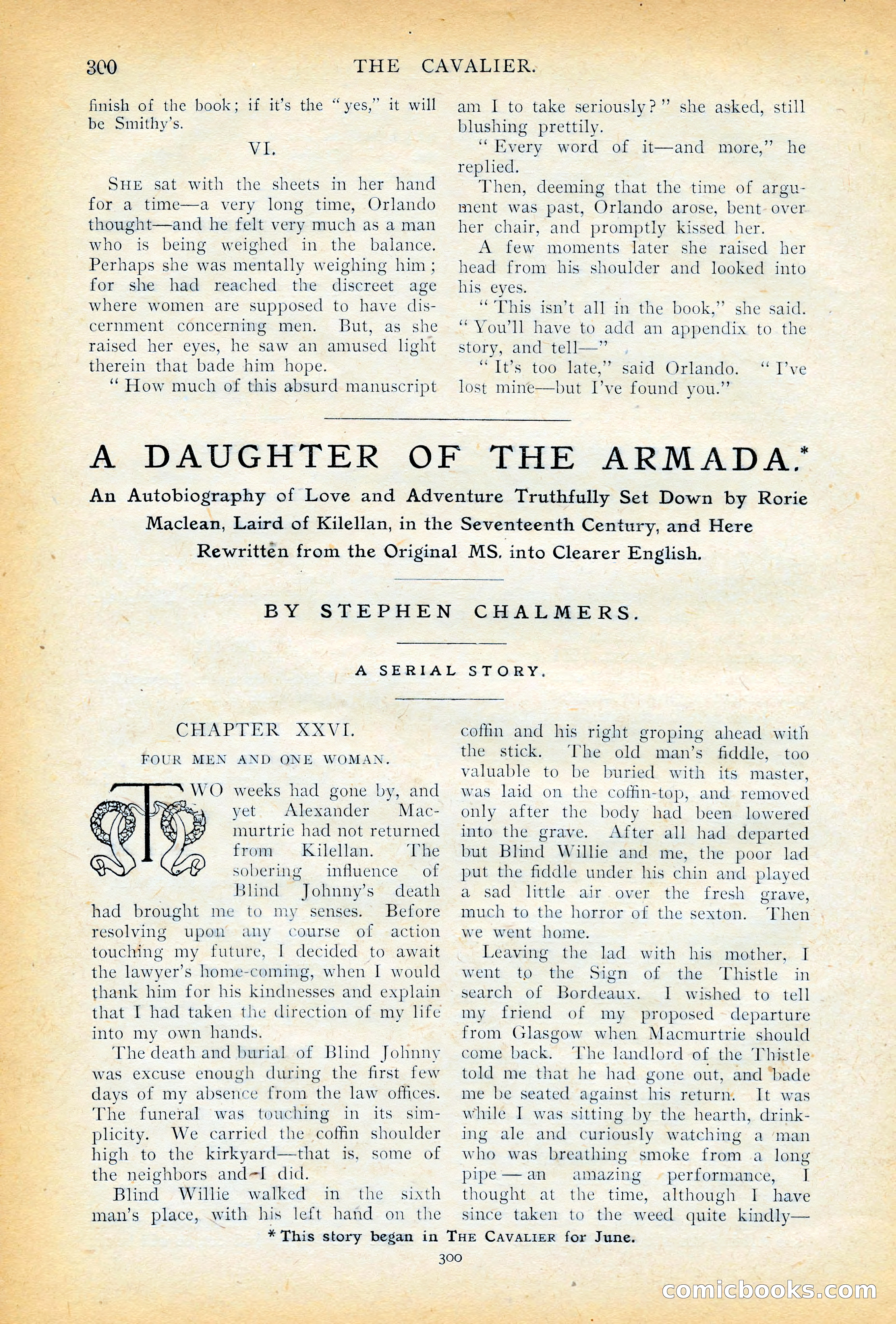 The Cavalier, November 1909 — page 110 of 209