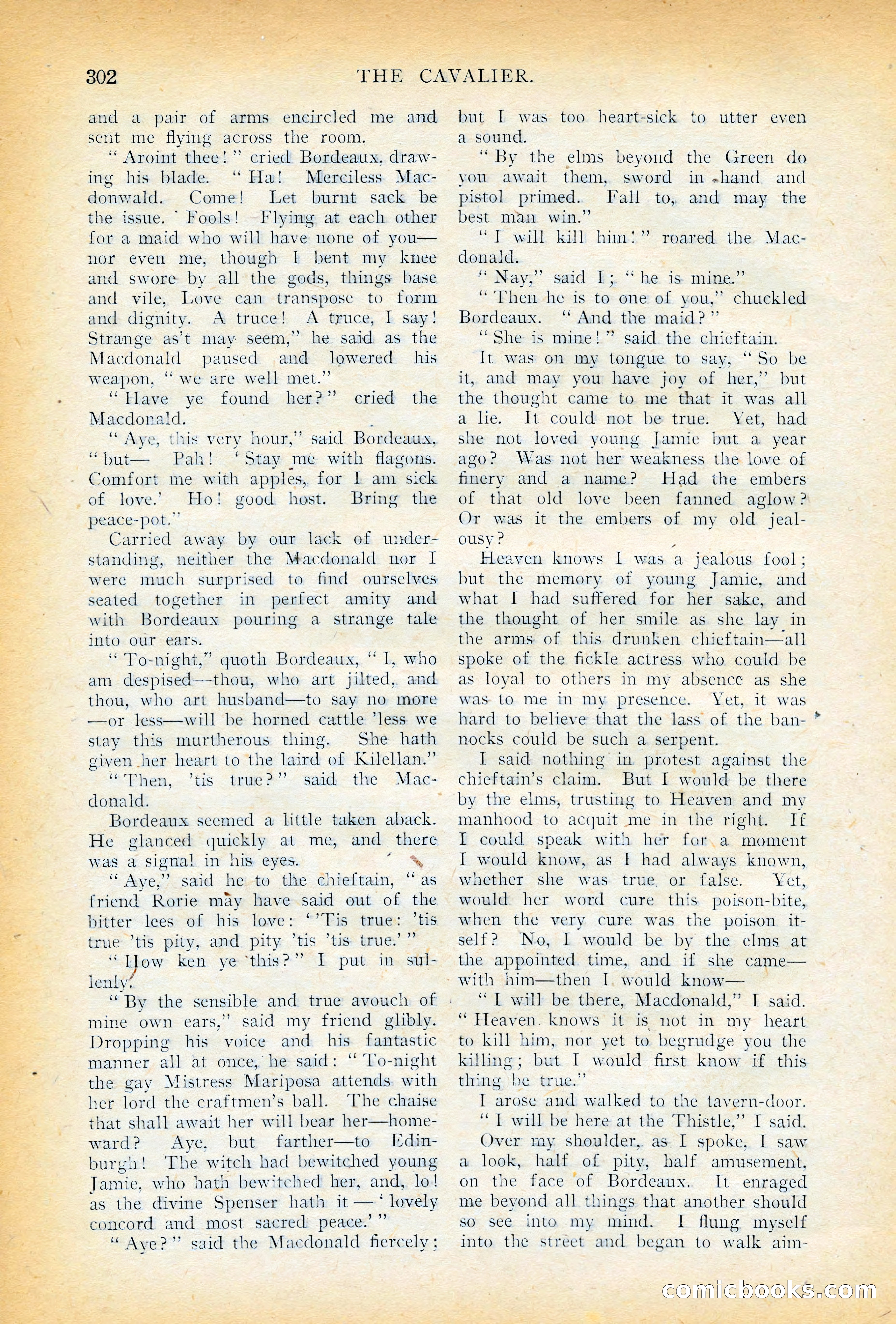 The Cavalier, November 1909 — page 112 of 209