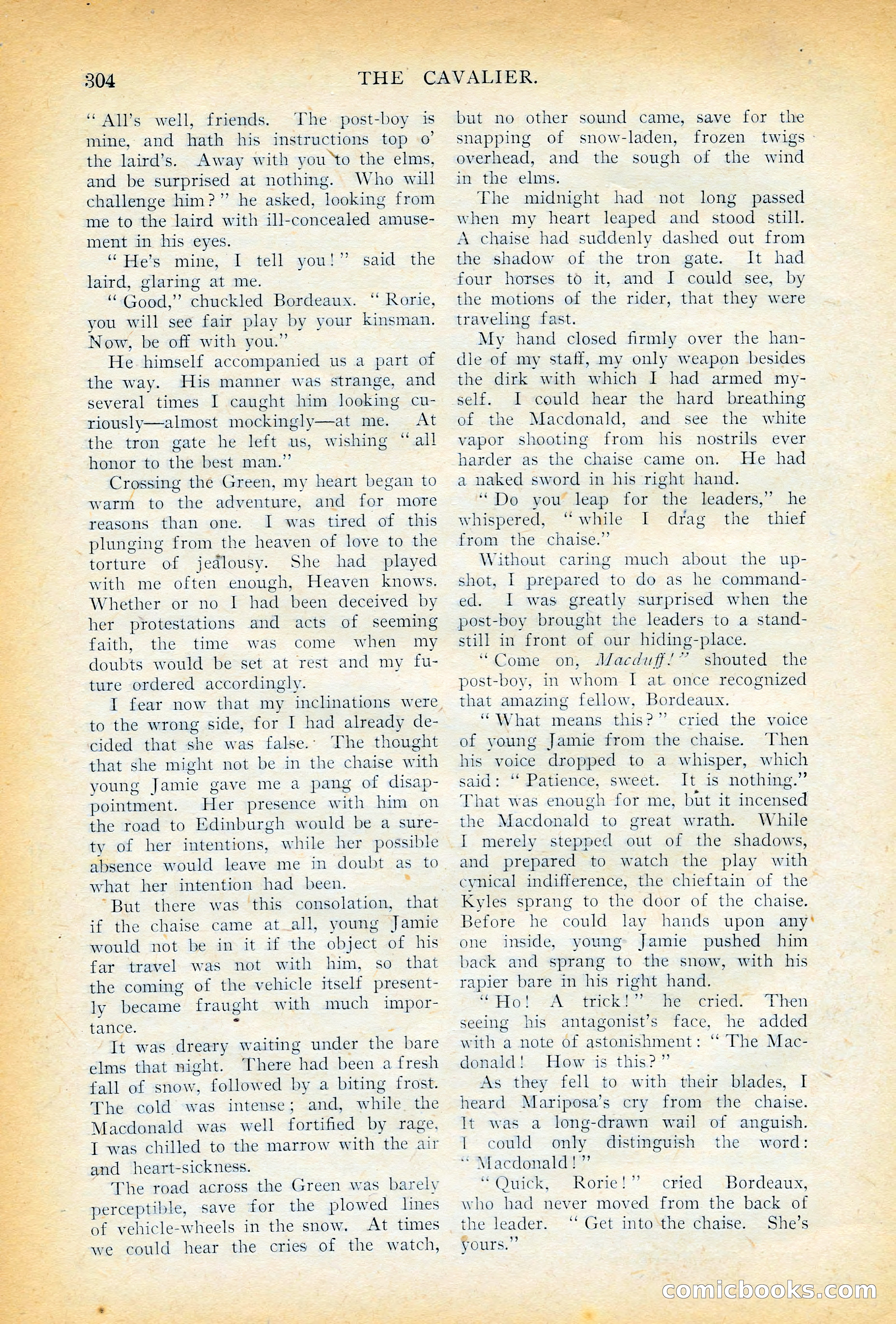 The Cavalier, November 1909 — page 114 of 209