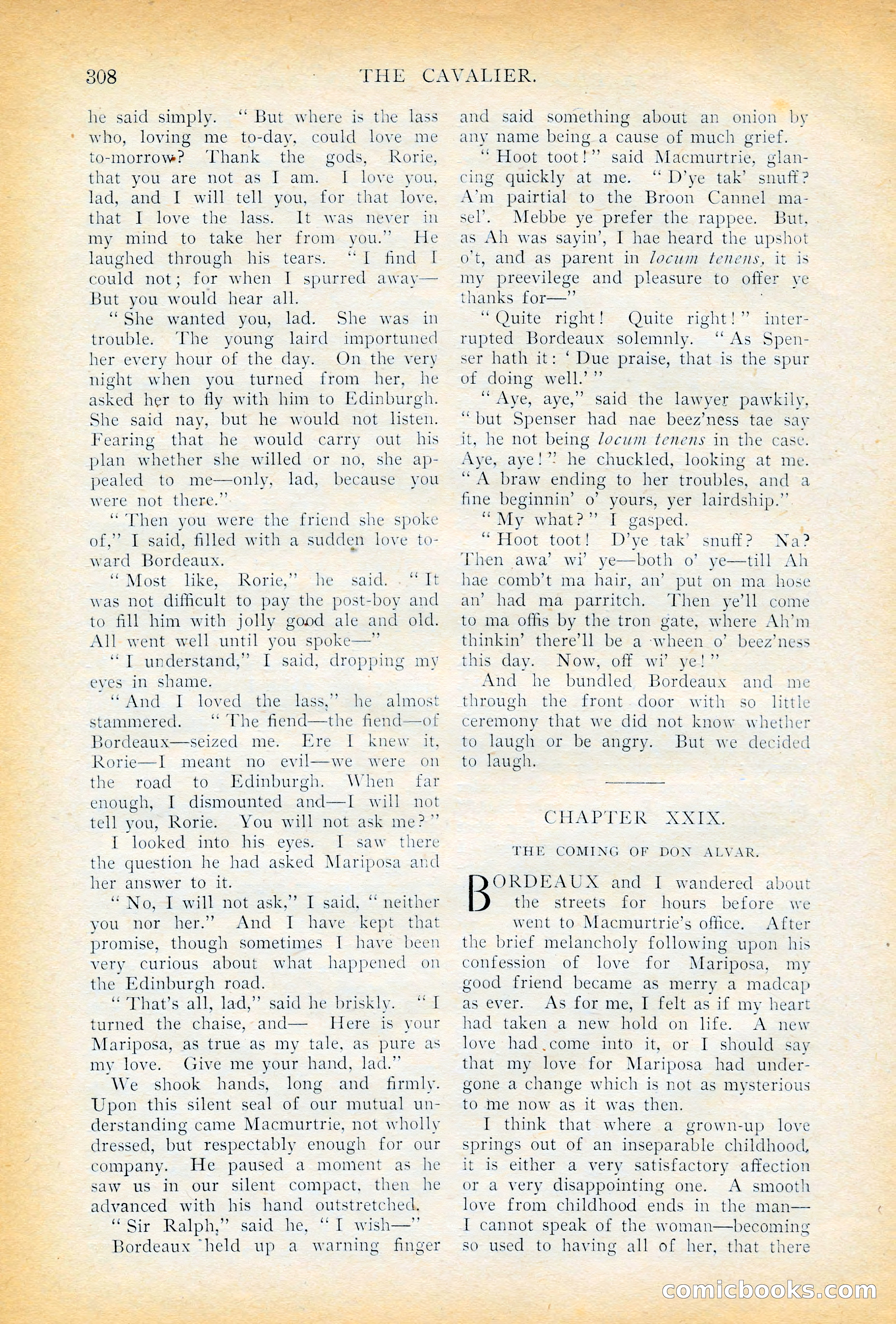 The Cavalier, November 1909 — page 118 of 209