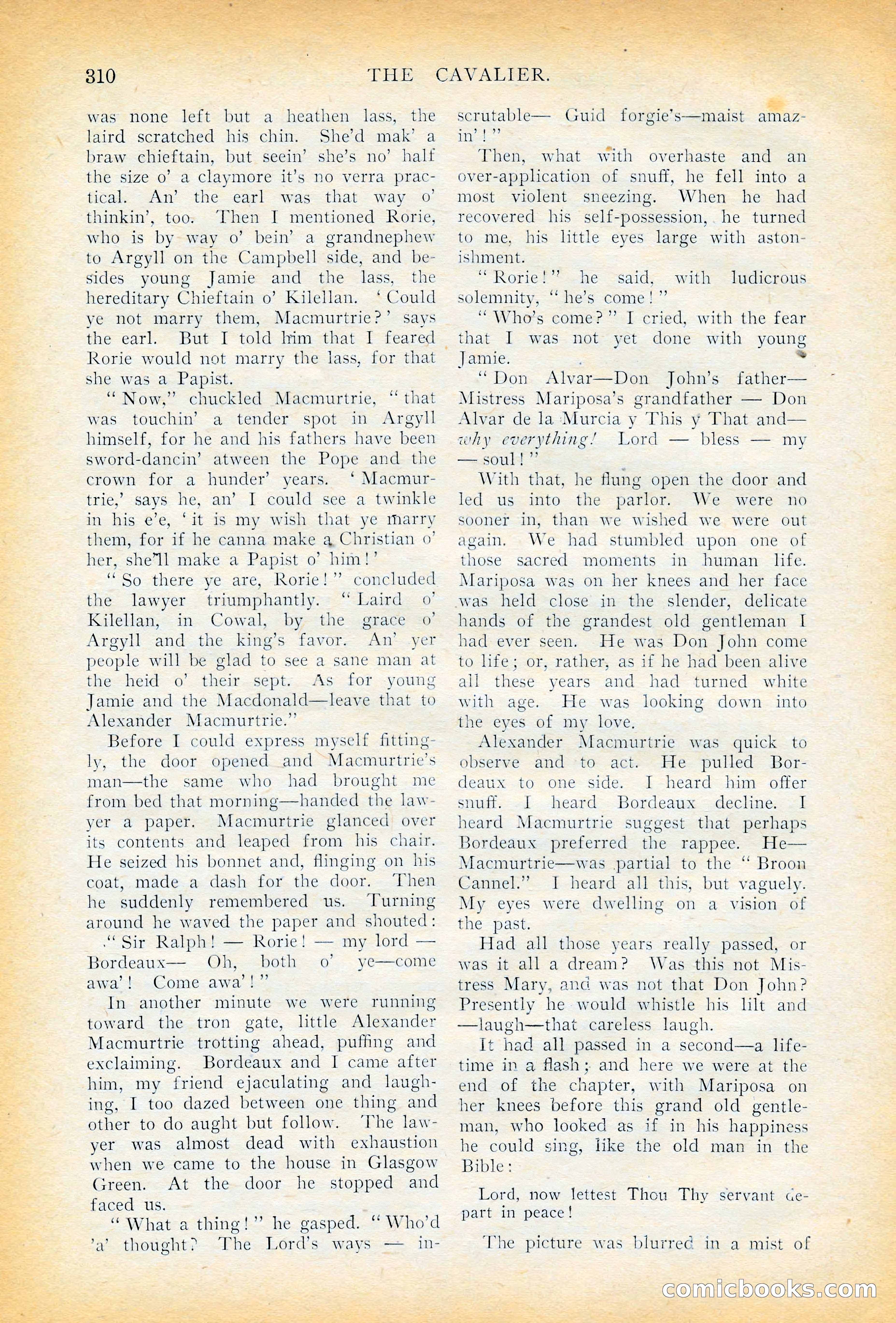 The Cavalier, November 1909 — page 120 of 209