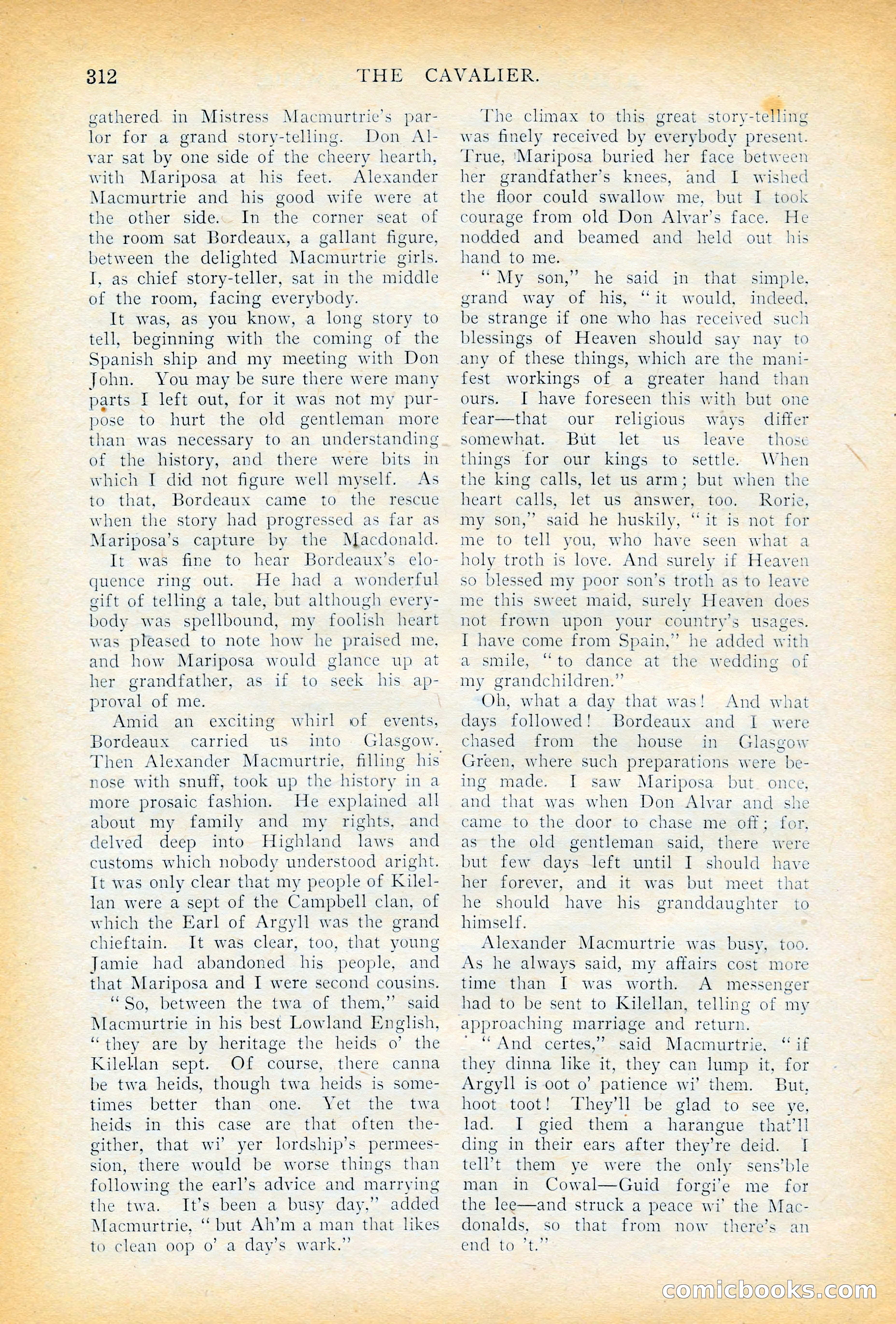 The Cavalier, November 1909 — page 122 of 209