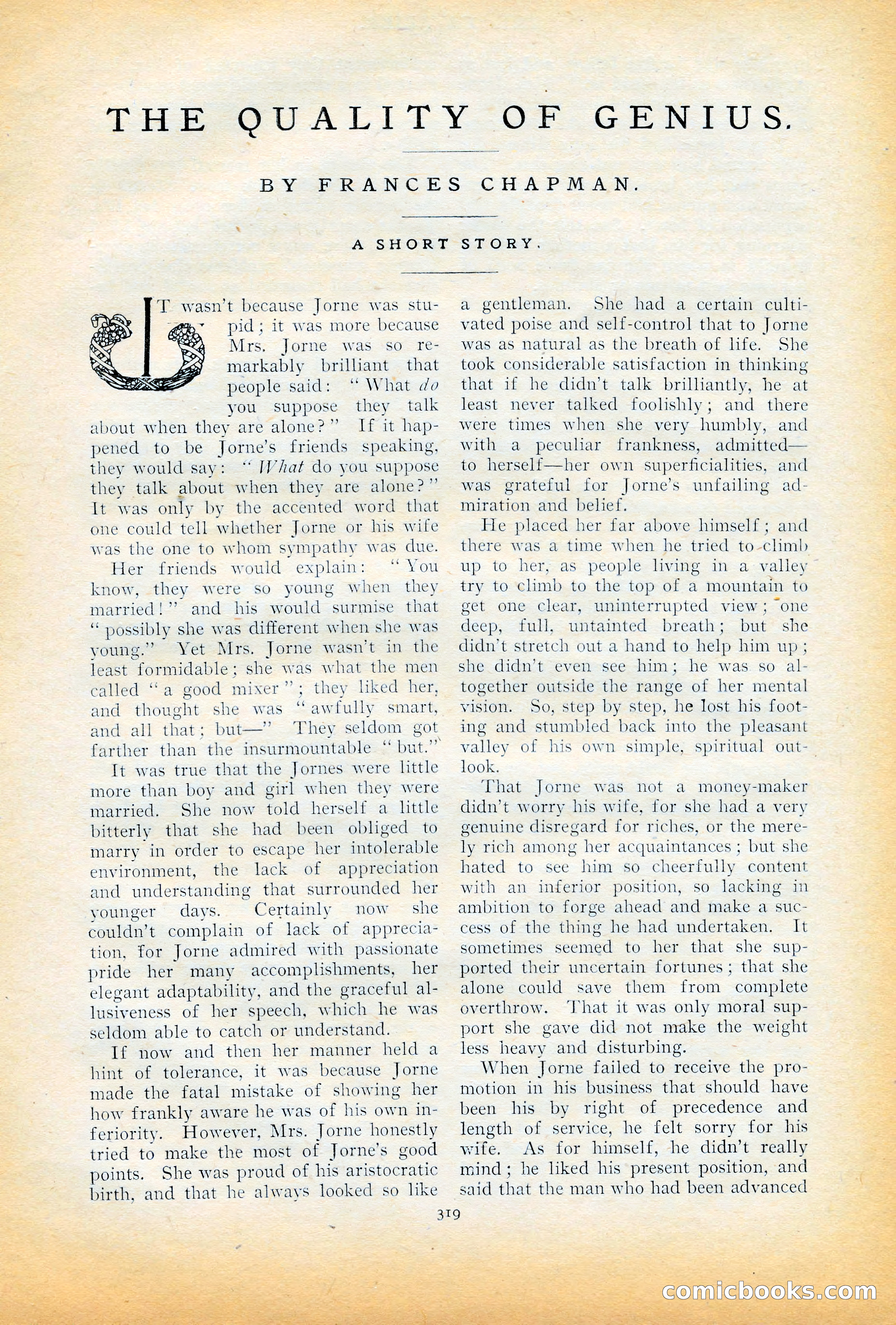 The Cavalier, November 1909 — page 129 of 209