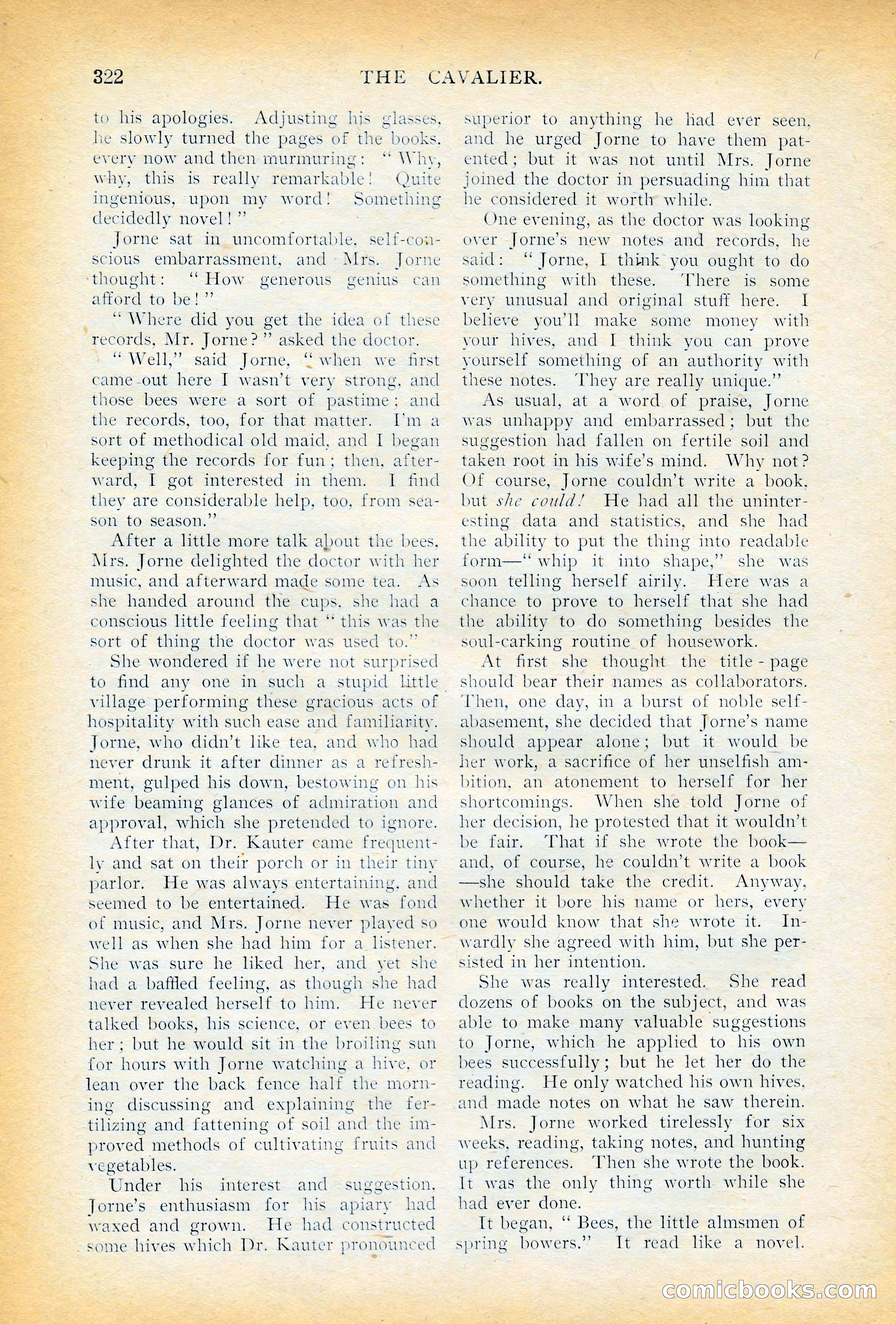 The Cavalier, November 1909 — page 132 of 209