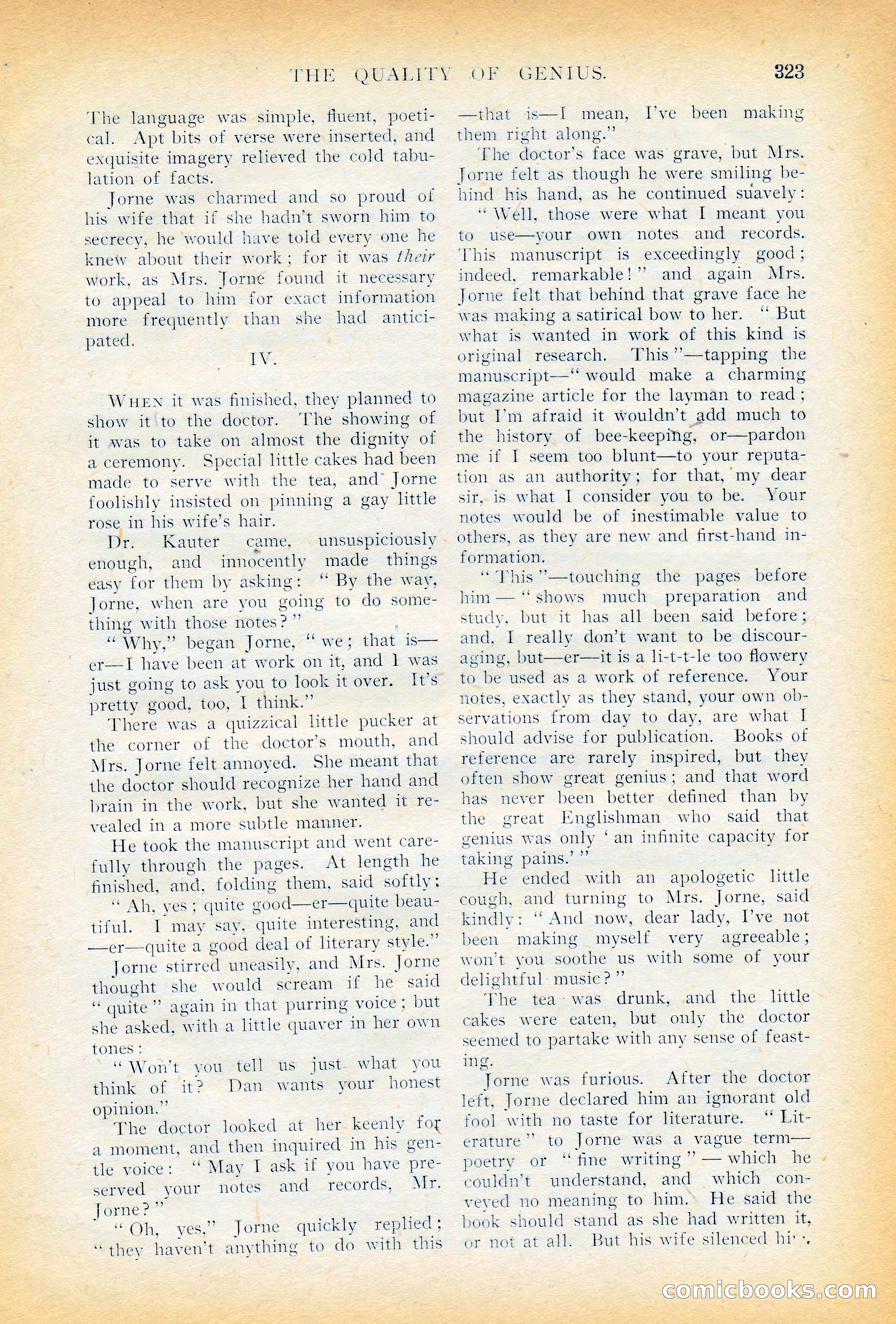 The Cavalier, November 1909 — page 133 of 209