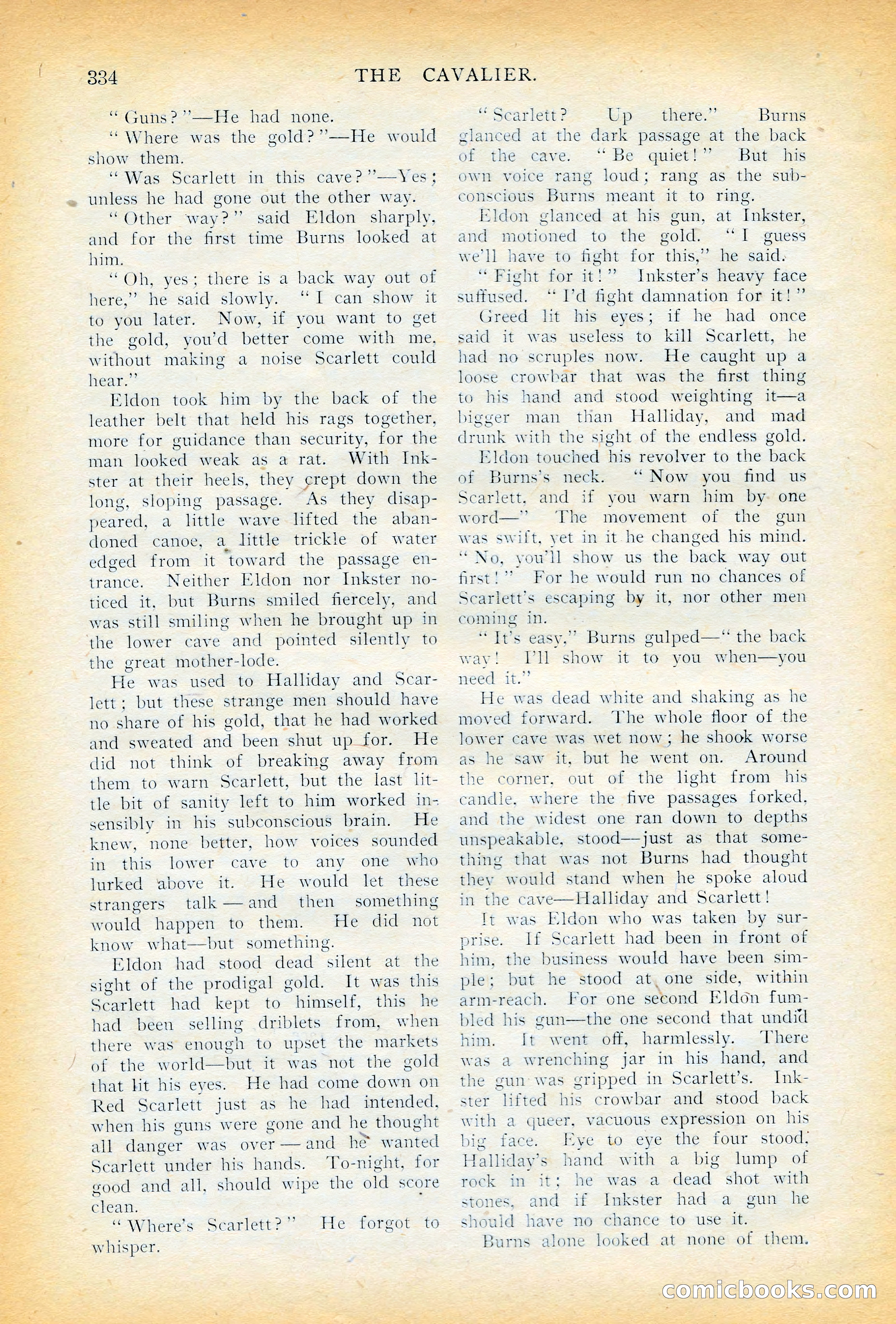The Cavalier, November 1909 — page 144 of 209