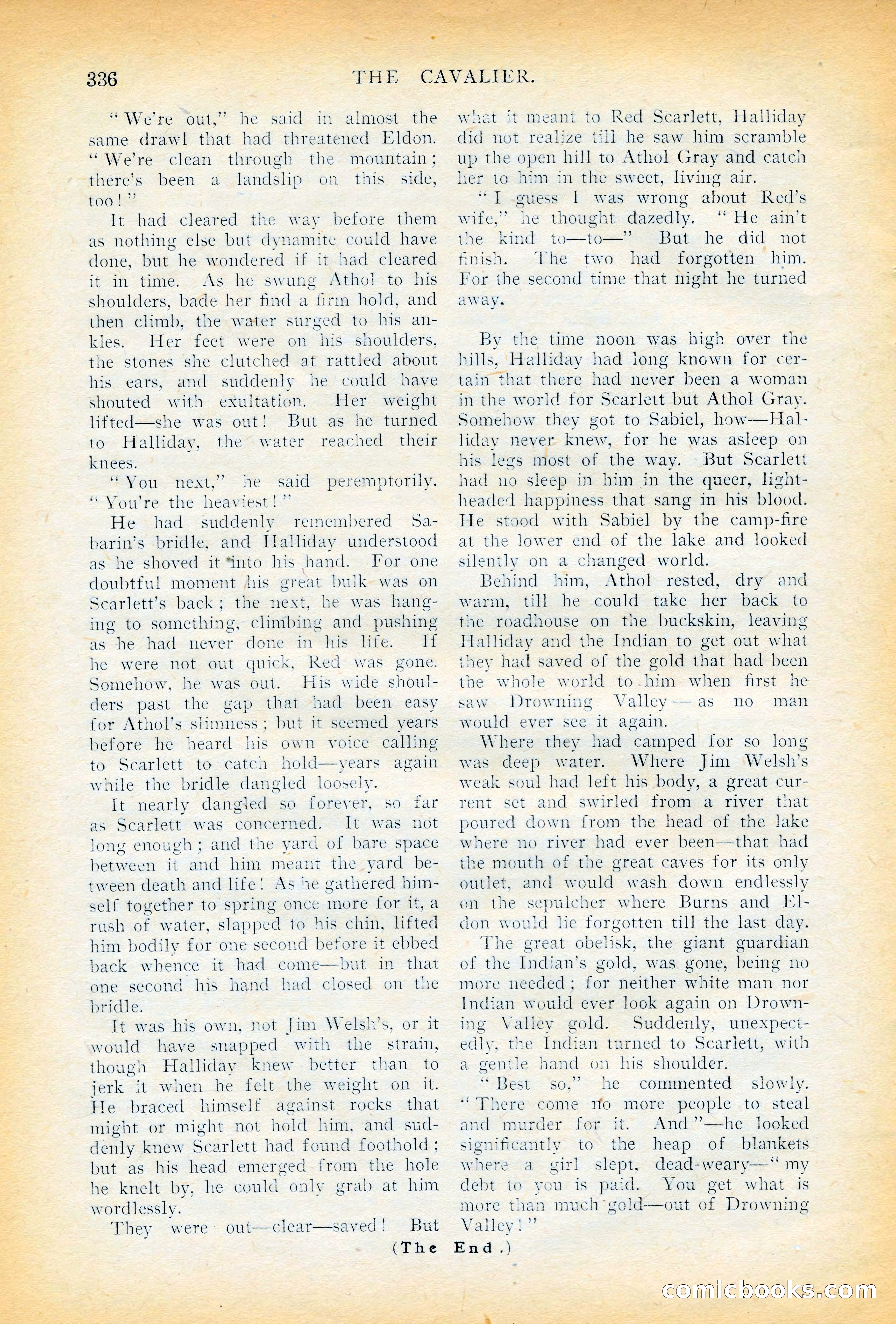 The Cavalier, November 1909 — page 146 of 209