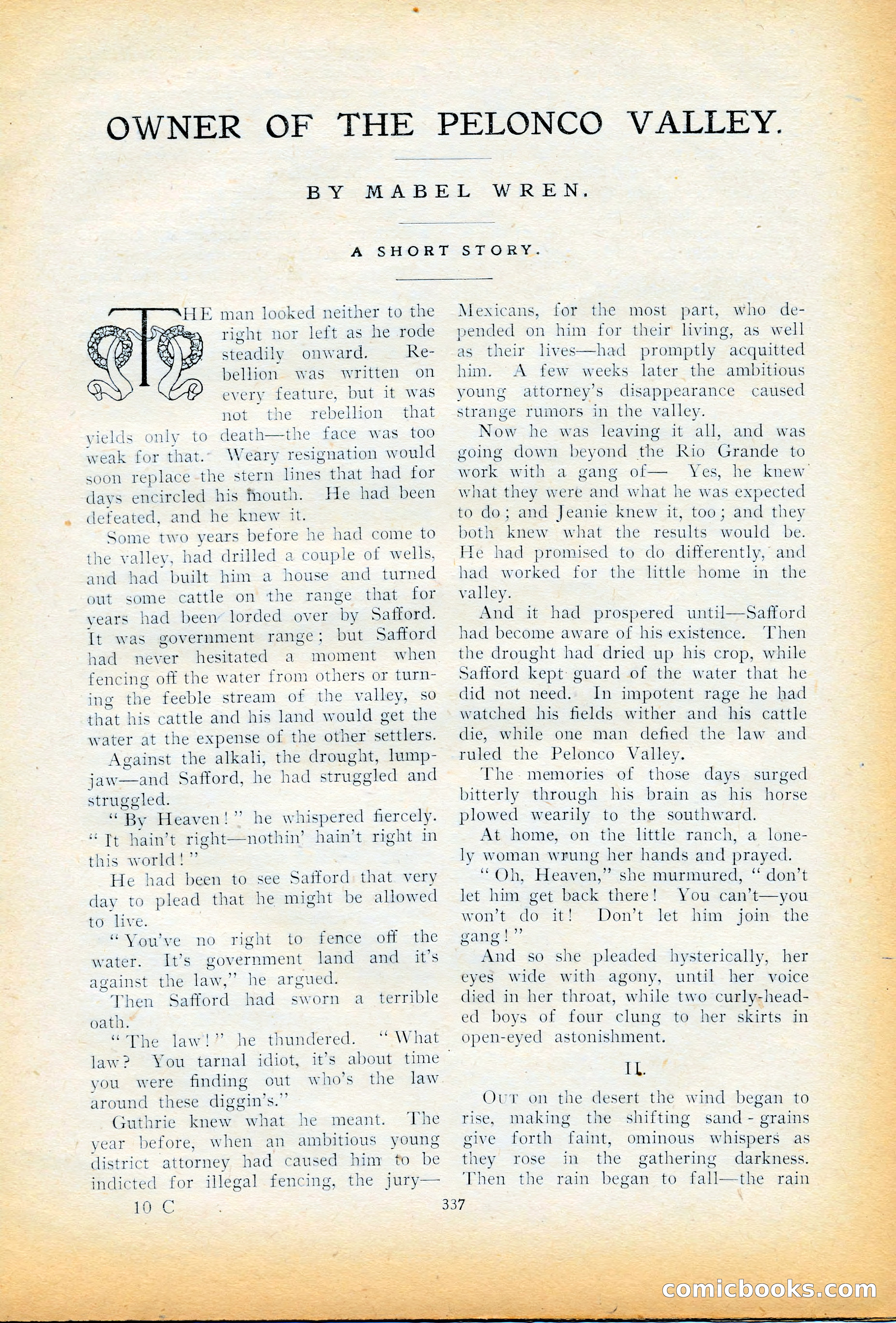 The Cavalier, November 1909 — page 147 of 209