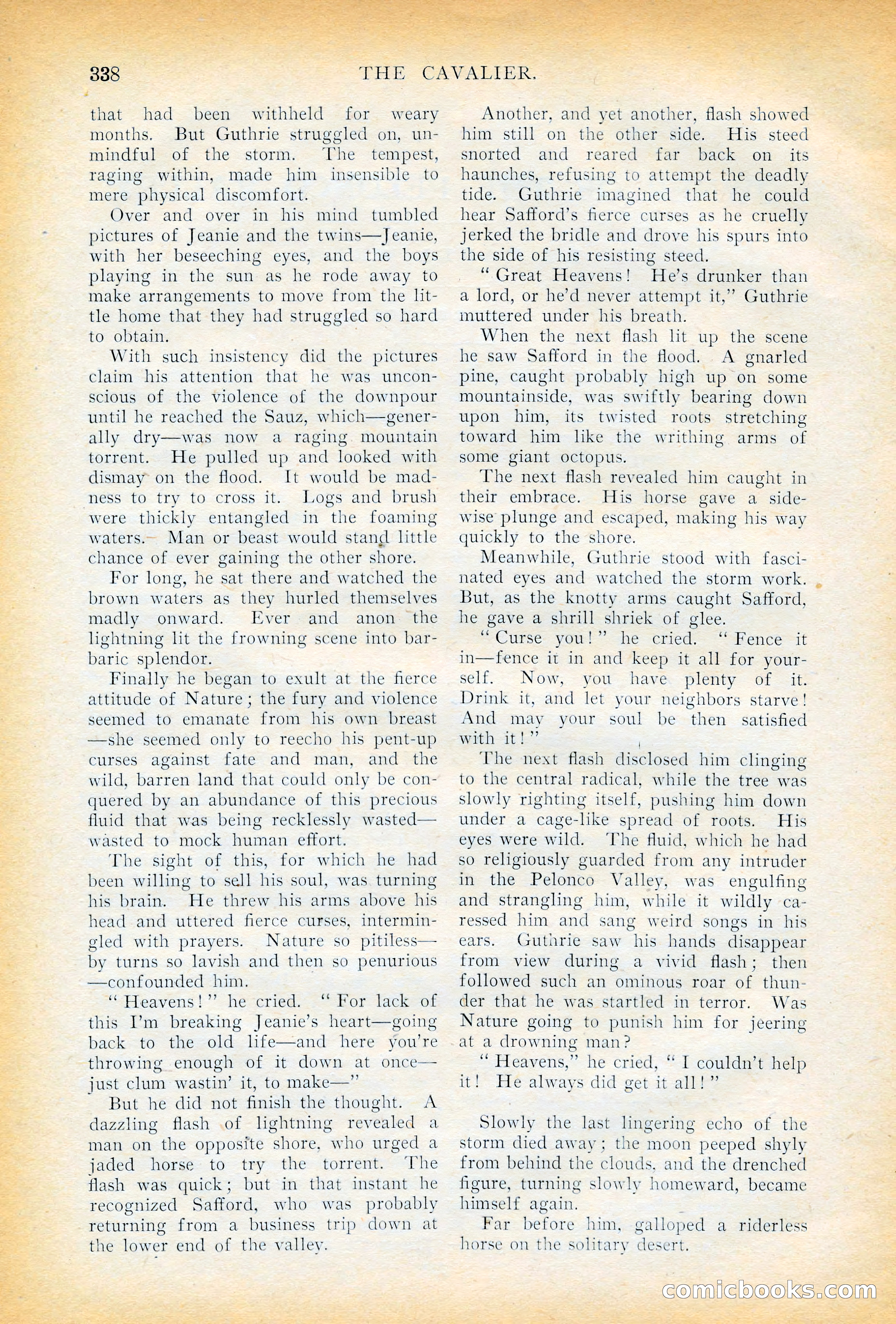 The Cavalier, November 1909 — page 148 of 209