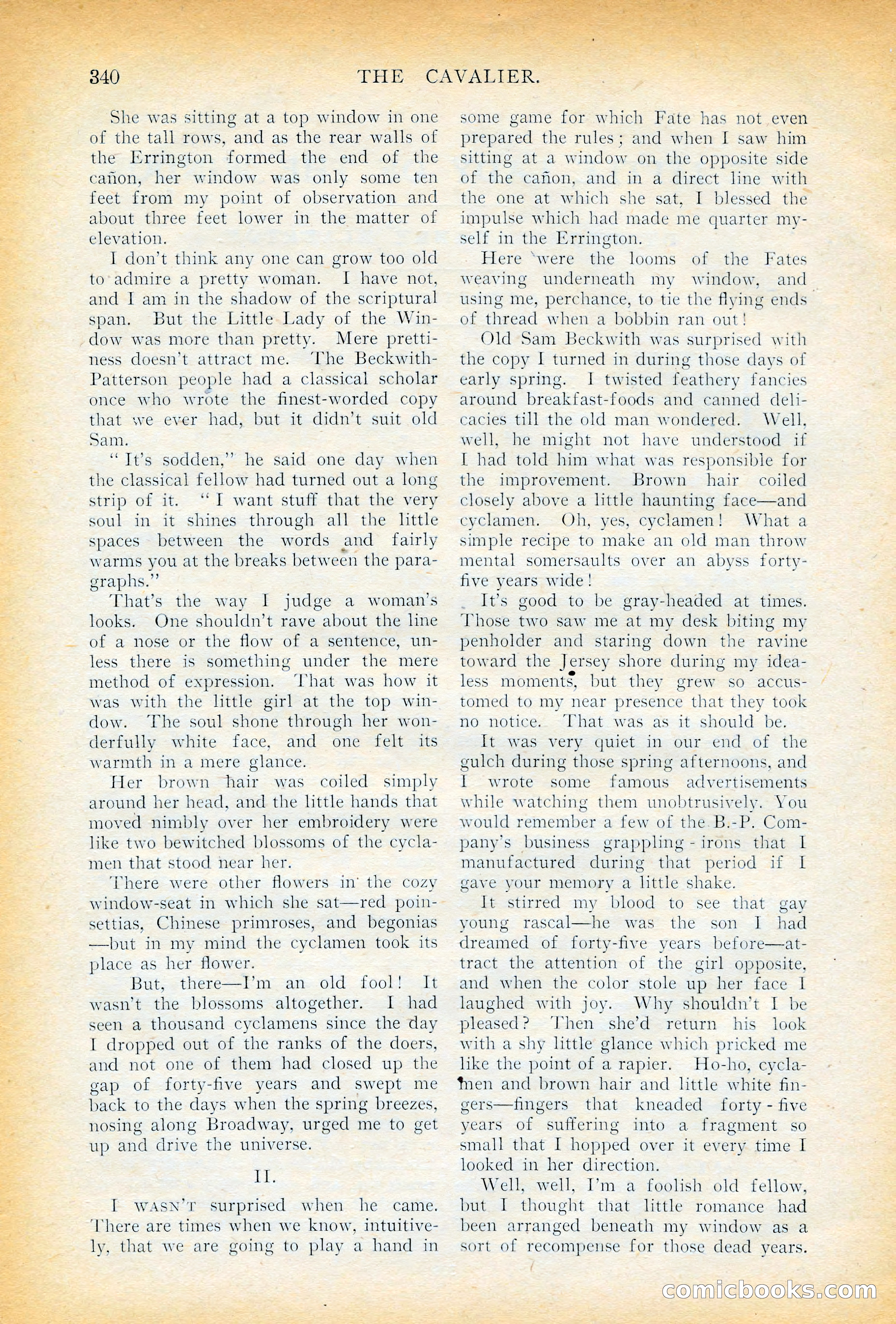 The Cavalier, November 1909 — page 150 of 209