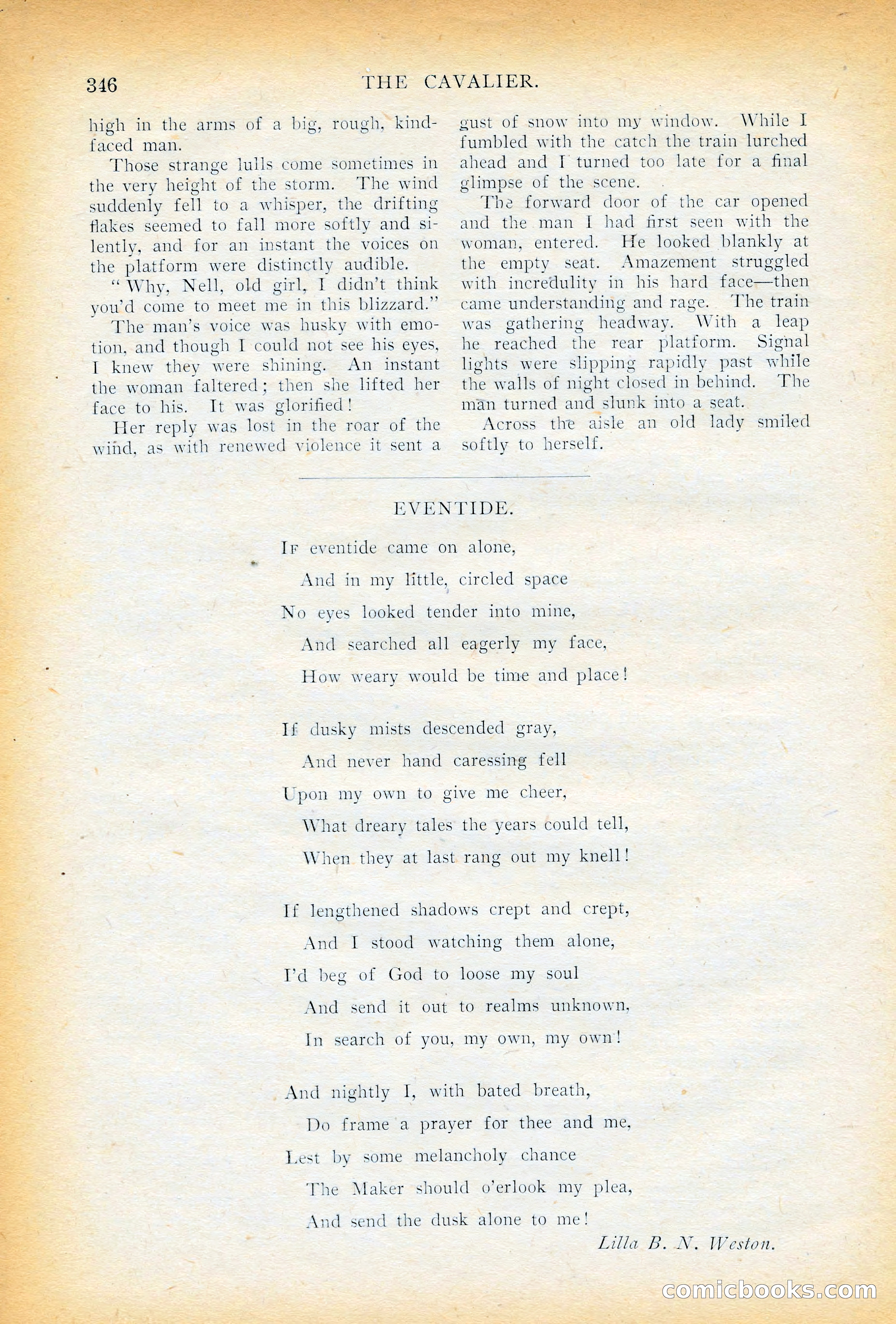 The Cavalier, November 1909 — page 156 of 209