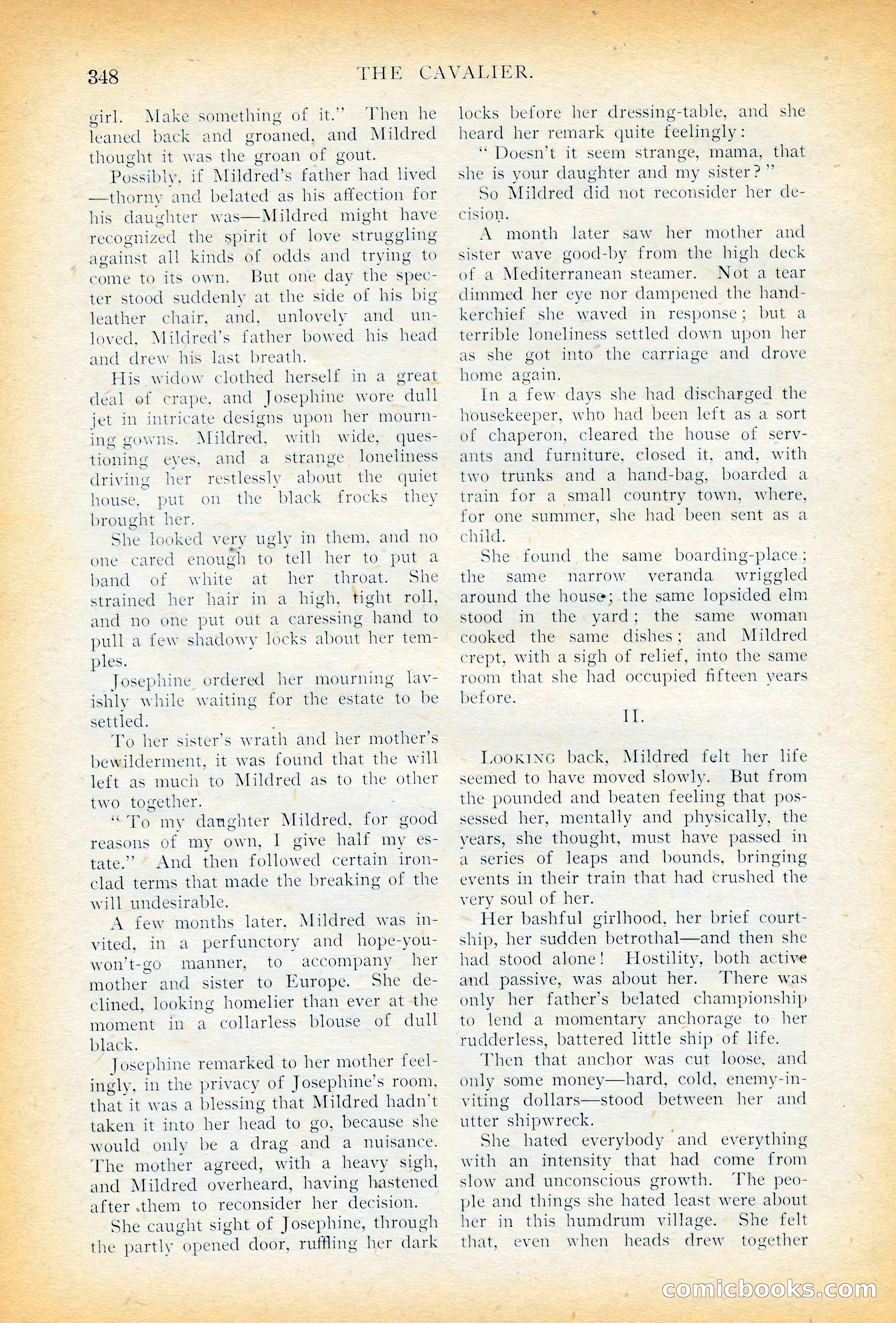 The Cavalier, November 1909 — page 158 of 209