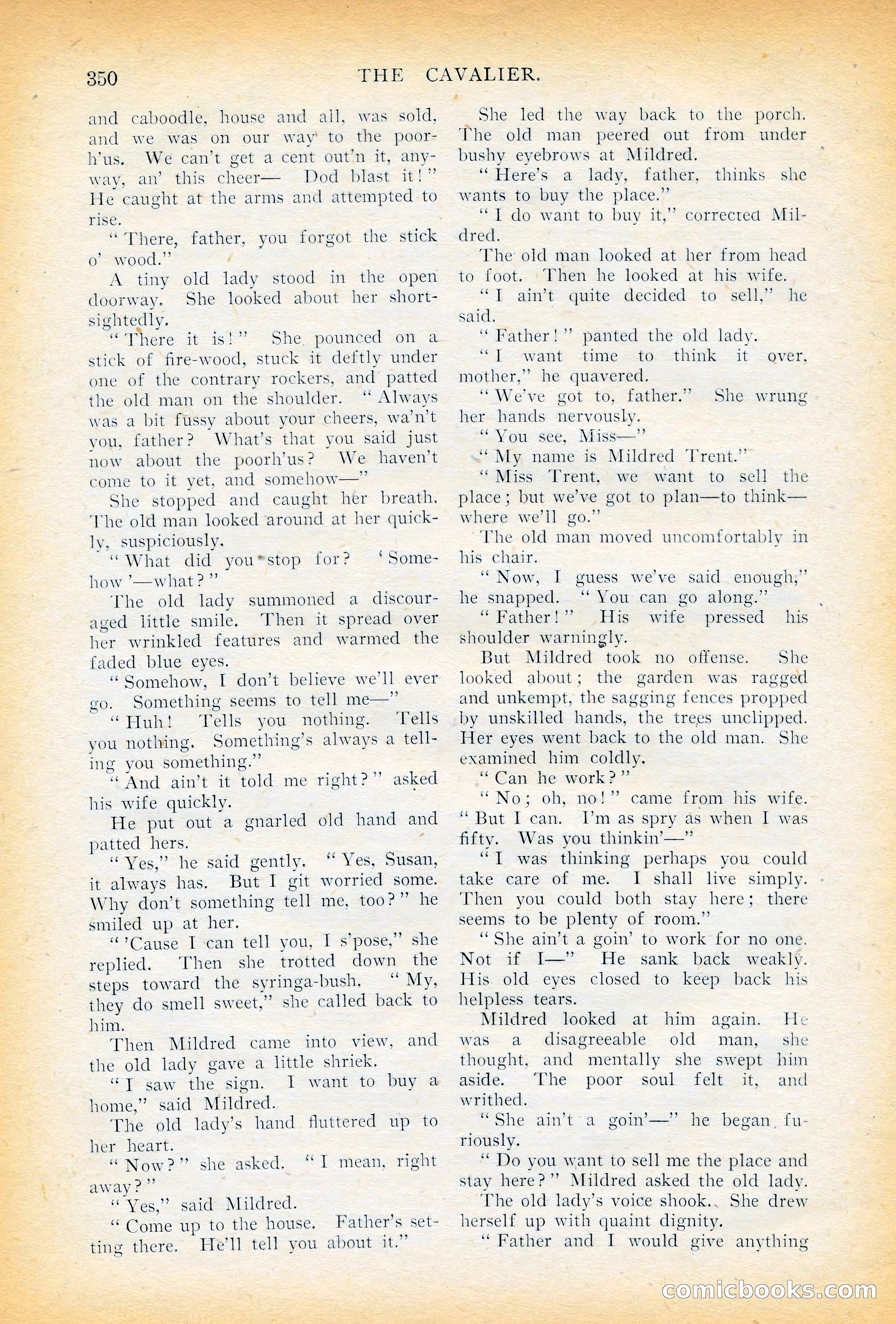 The Cavalier, November 1909 — page 160 of 209