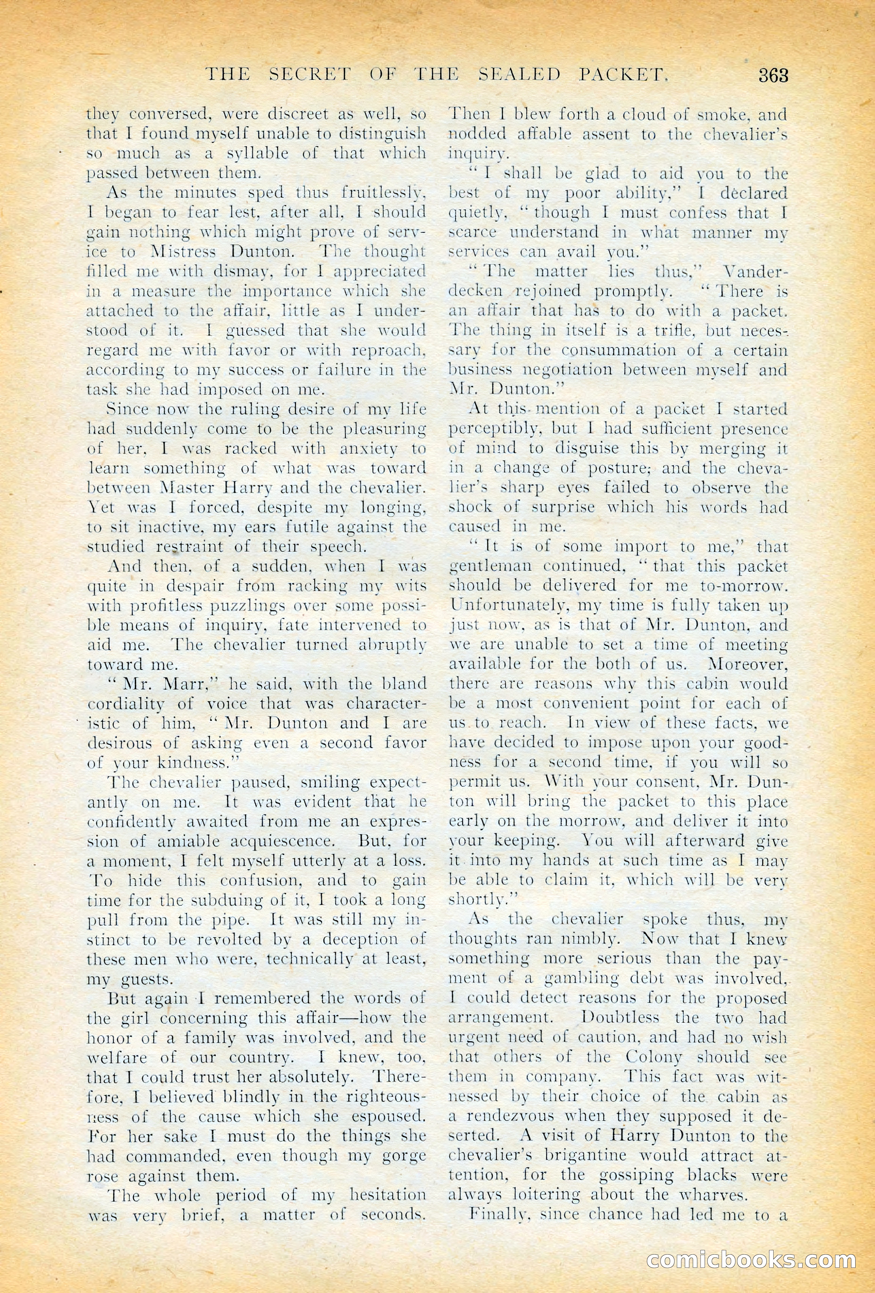 The Cavalier, November 1909 — page 173 of 209
