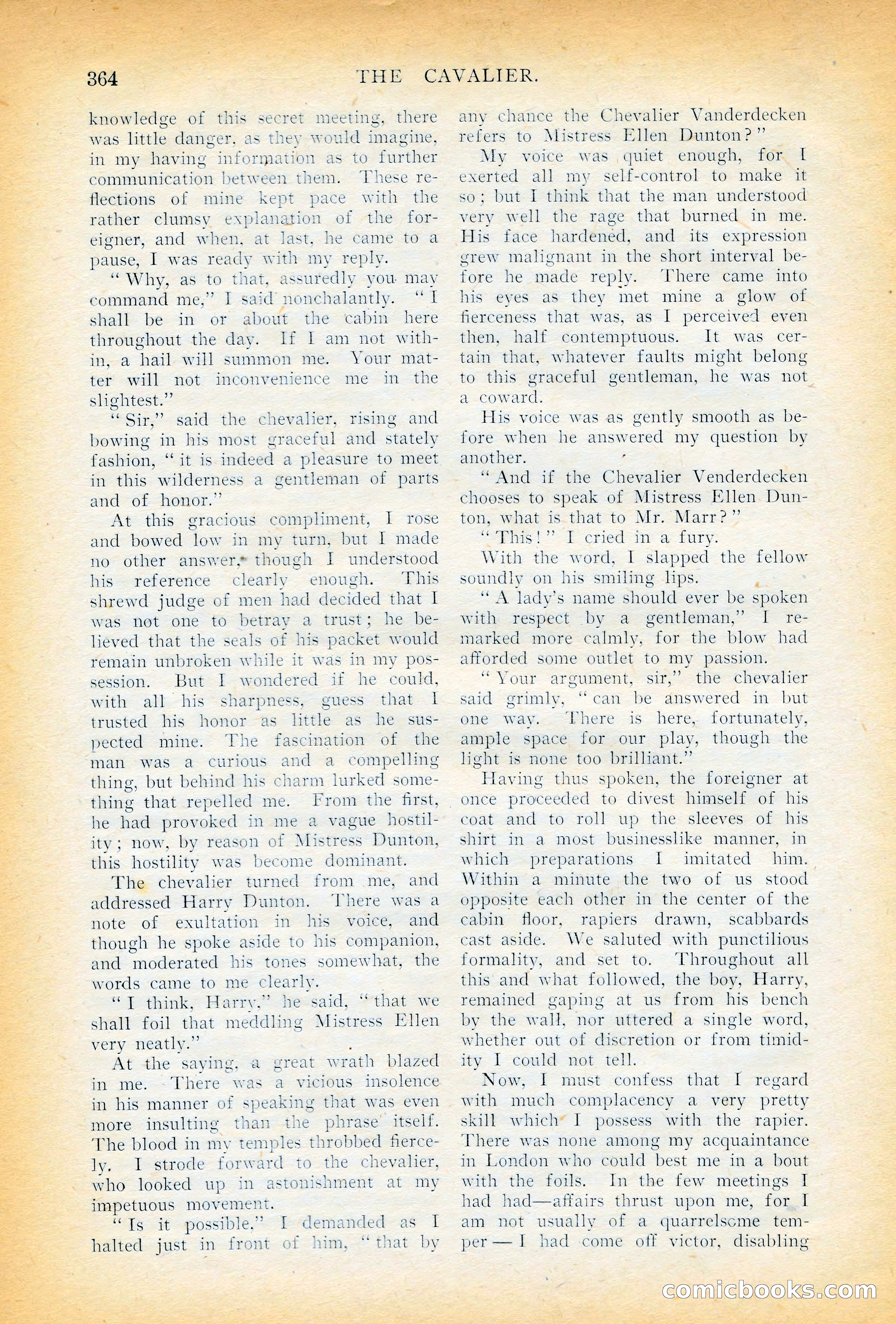 The Cavalier, November 1909 — page 174 of 209
