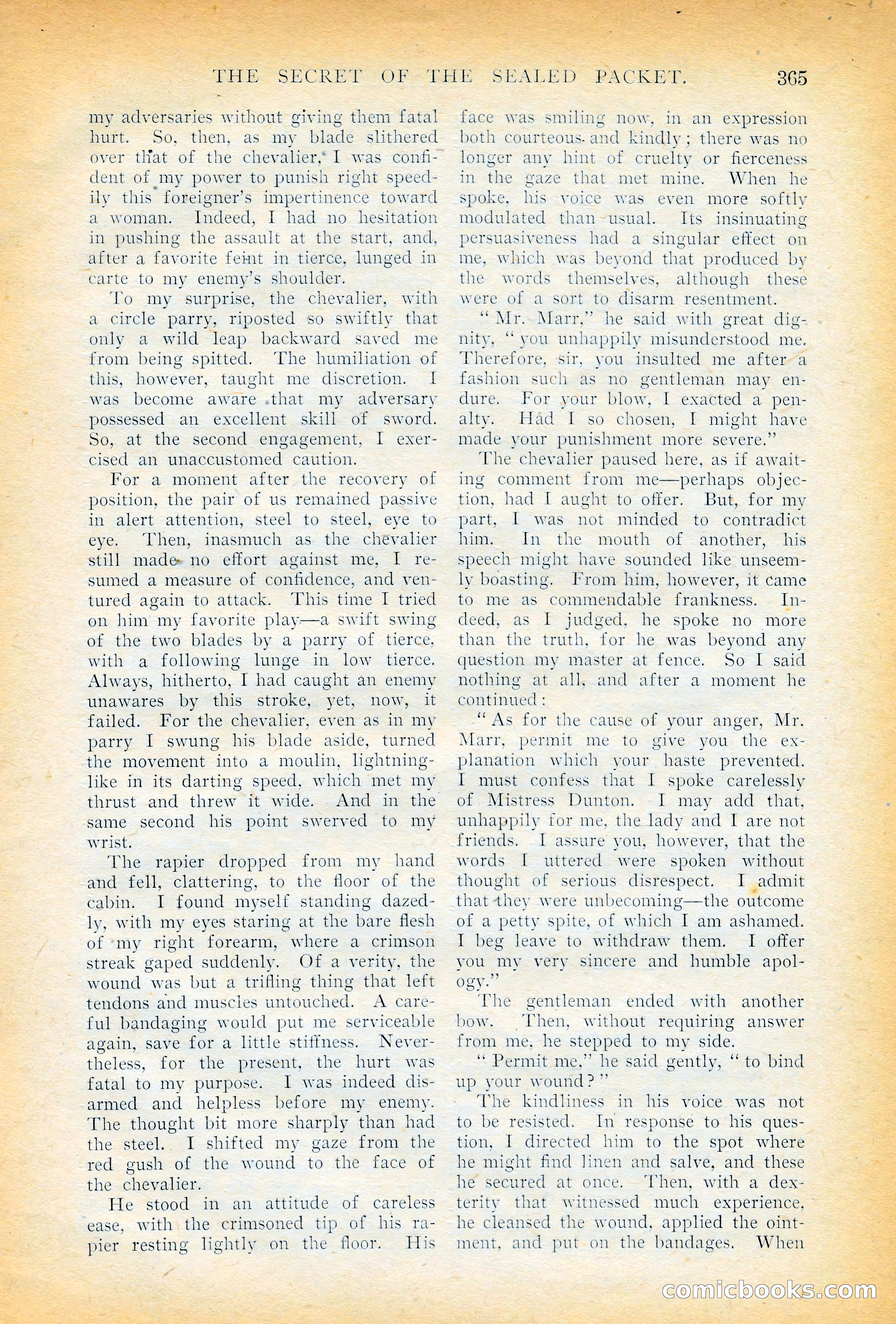 The Cavalier, November 1909 — page 175 of 209