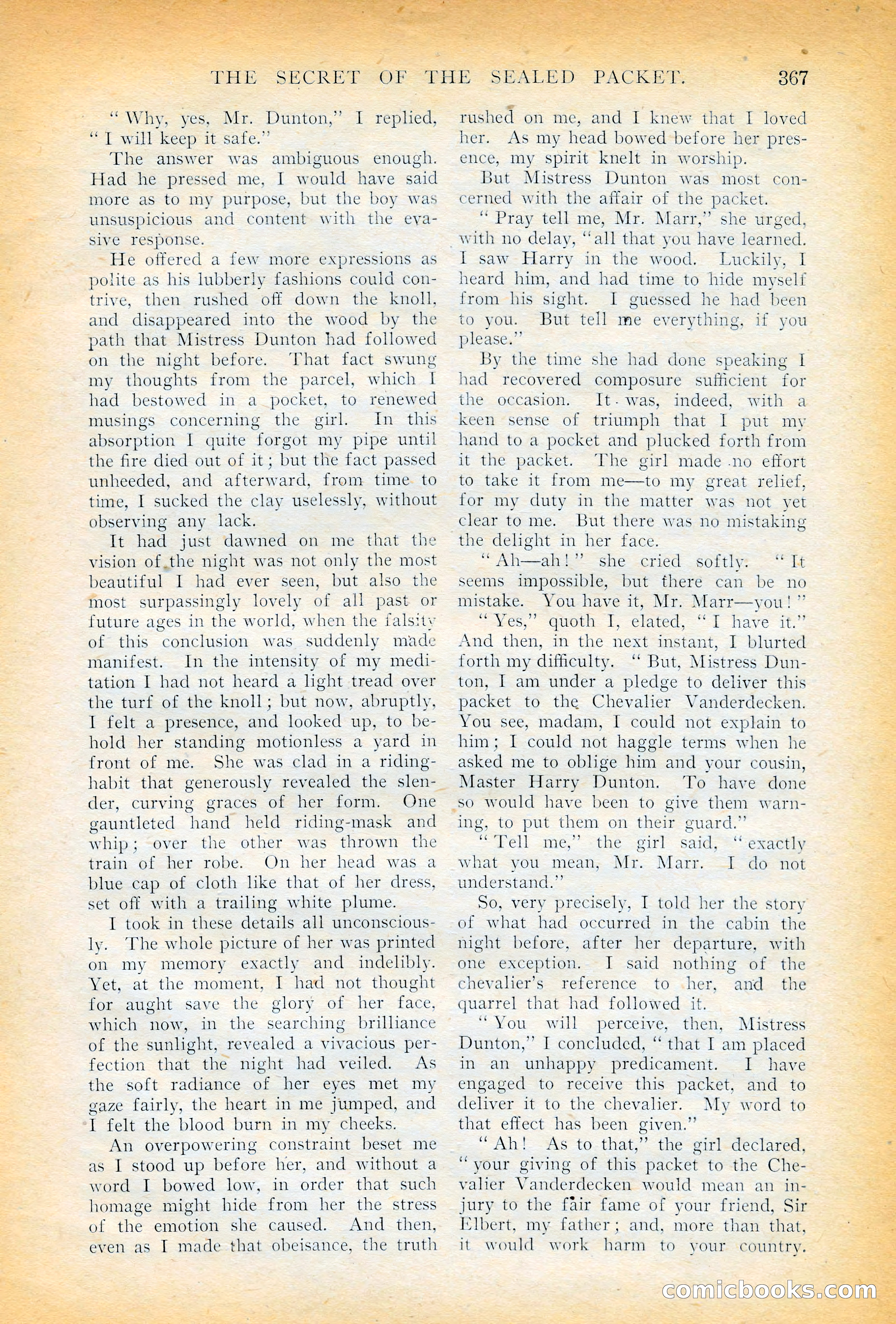 The Cavalier, November 1909 — page 177 of 209