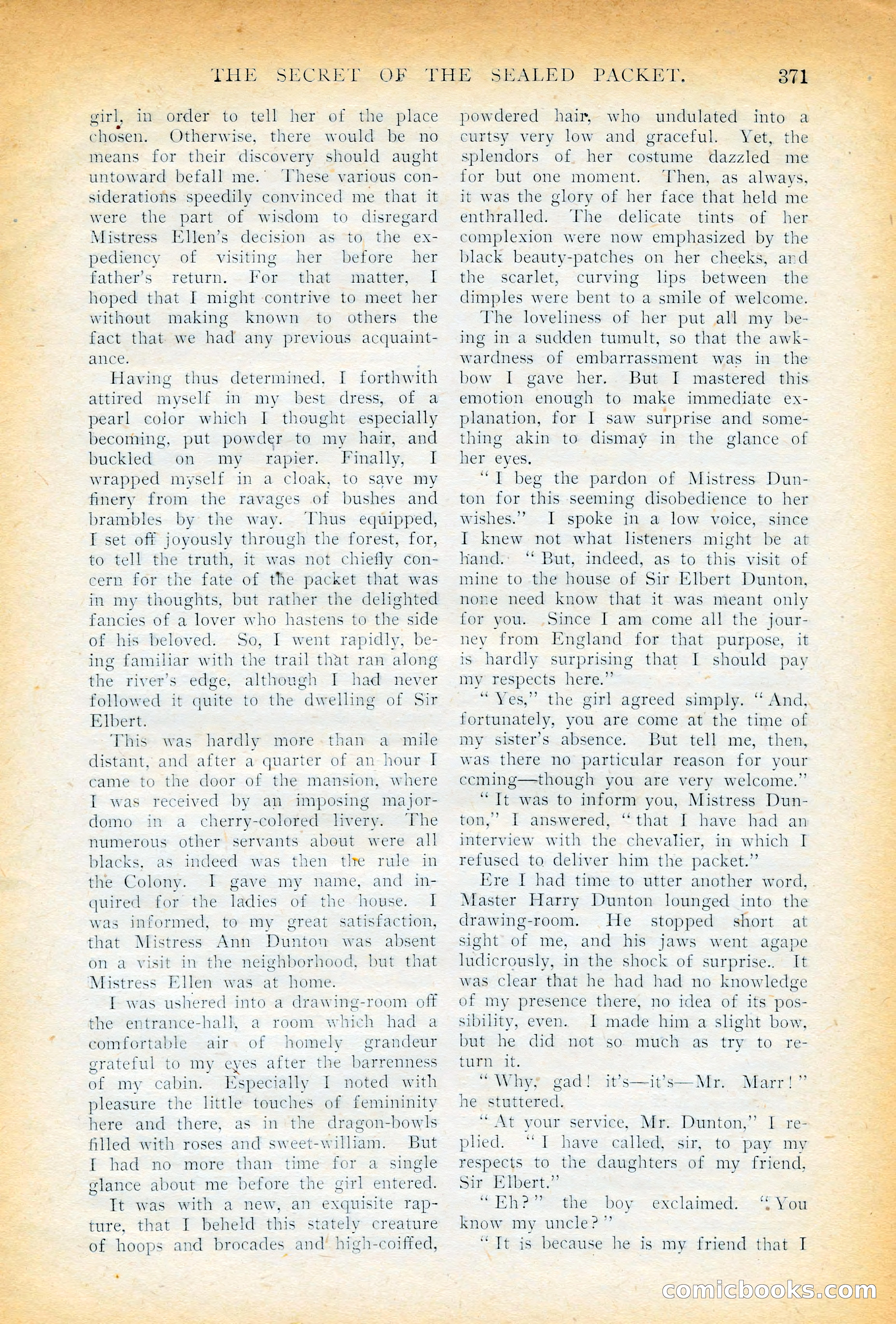 The Cavalier, November 1909 — page 181 of 209