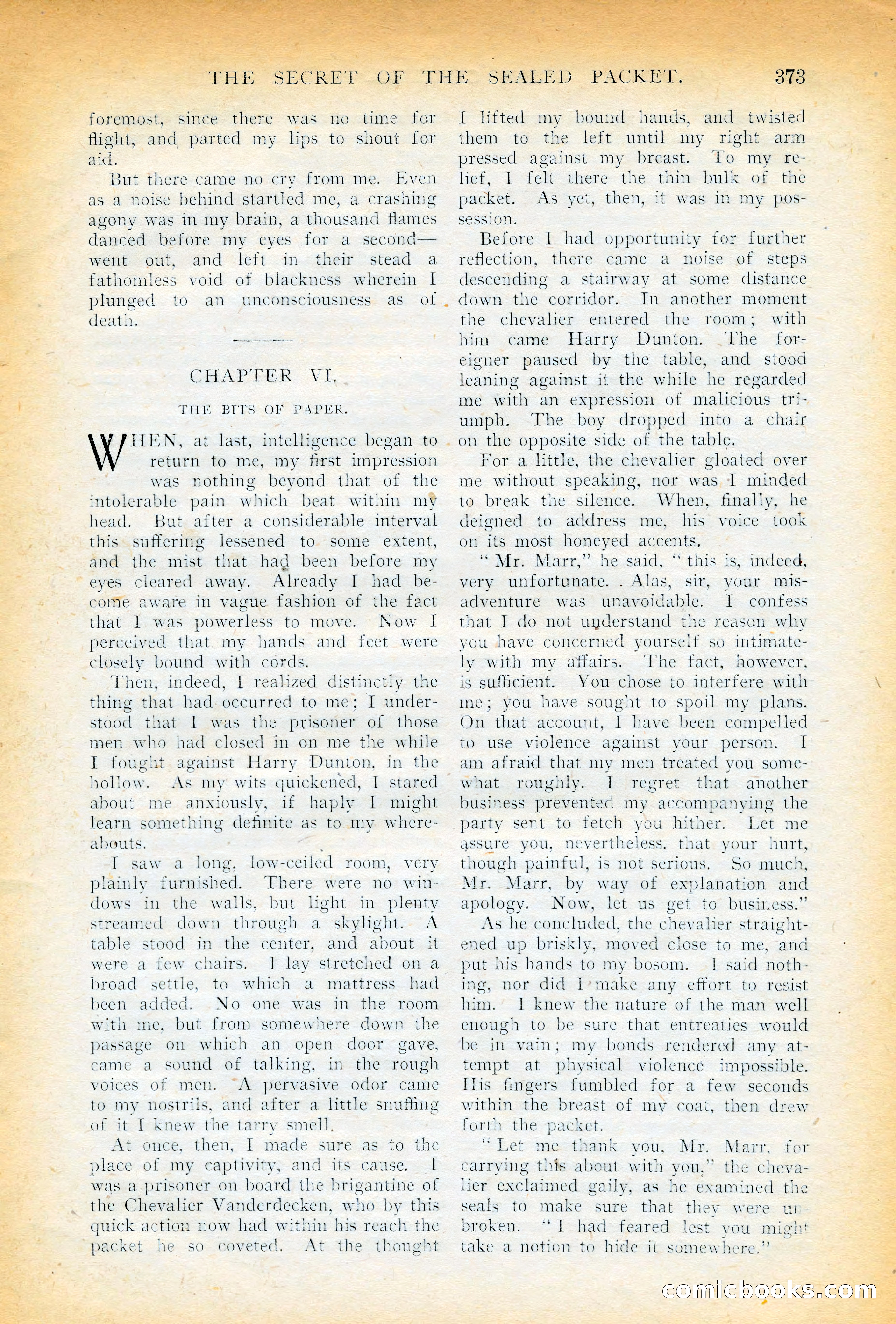 The Cavalier, November 1909 — page 183 of 209