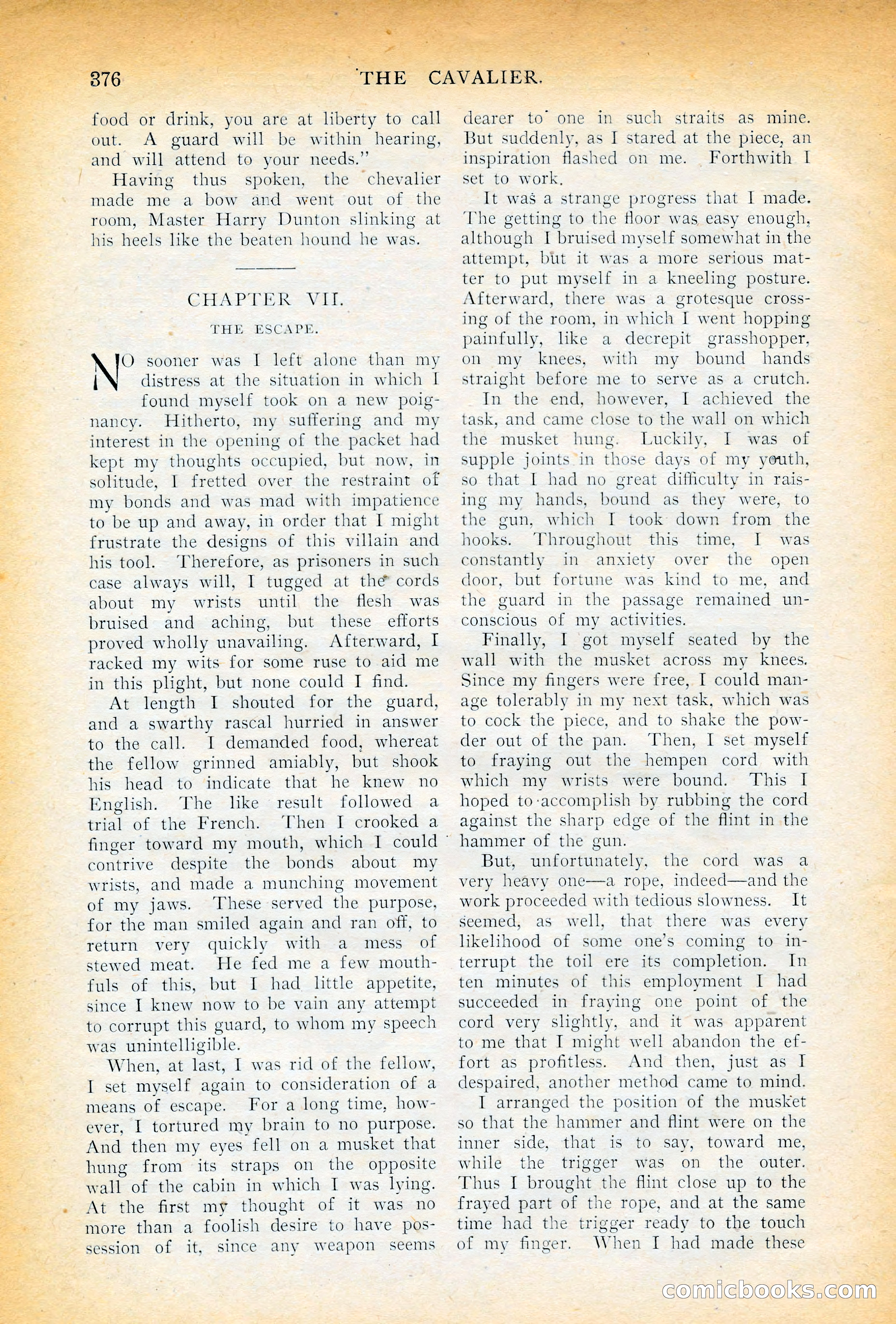 The Cavalier, November 1909 — page 186 of 209
