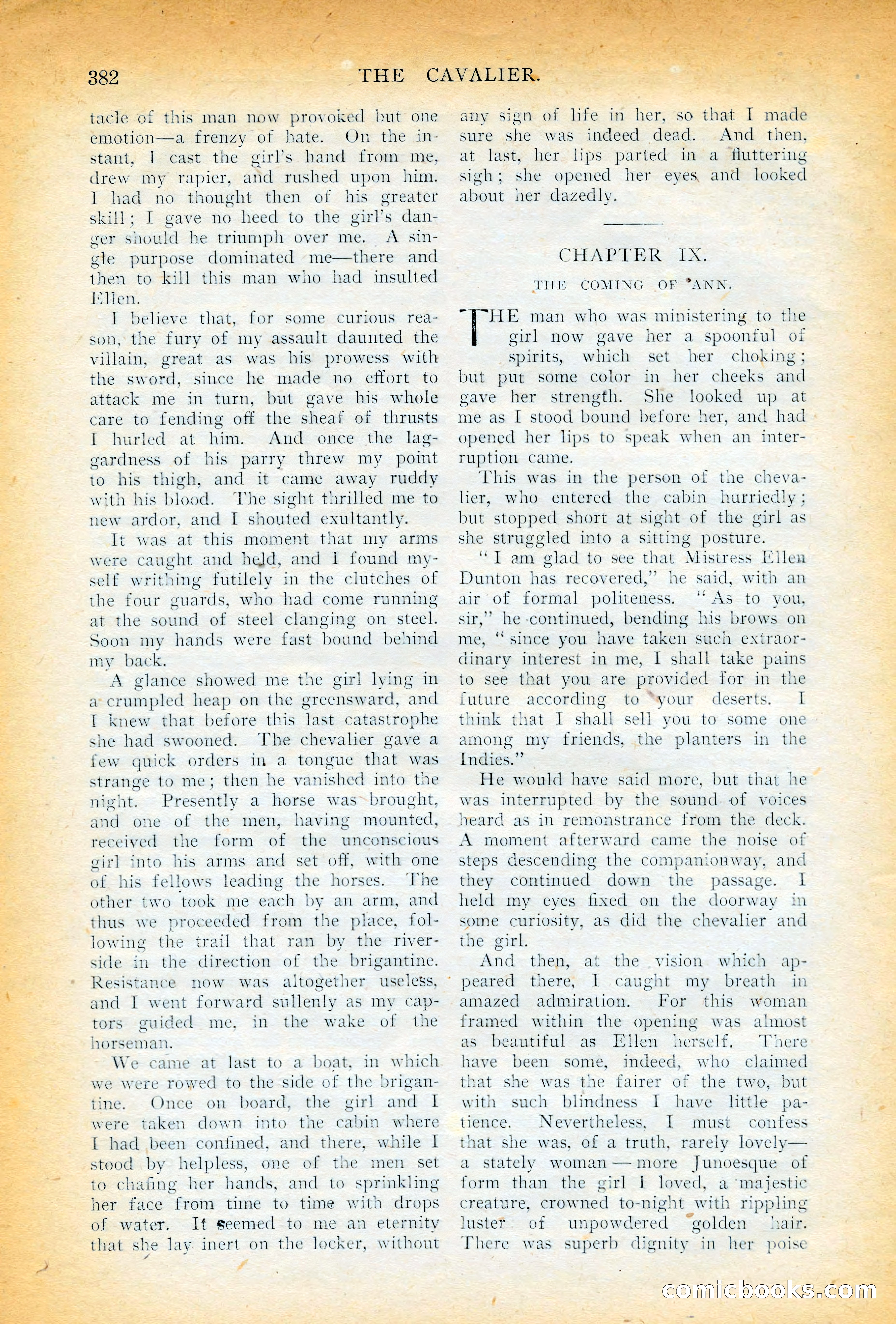 The Cavalier, November 1909 — page 192 of 209