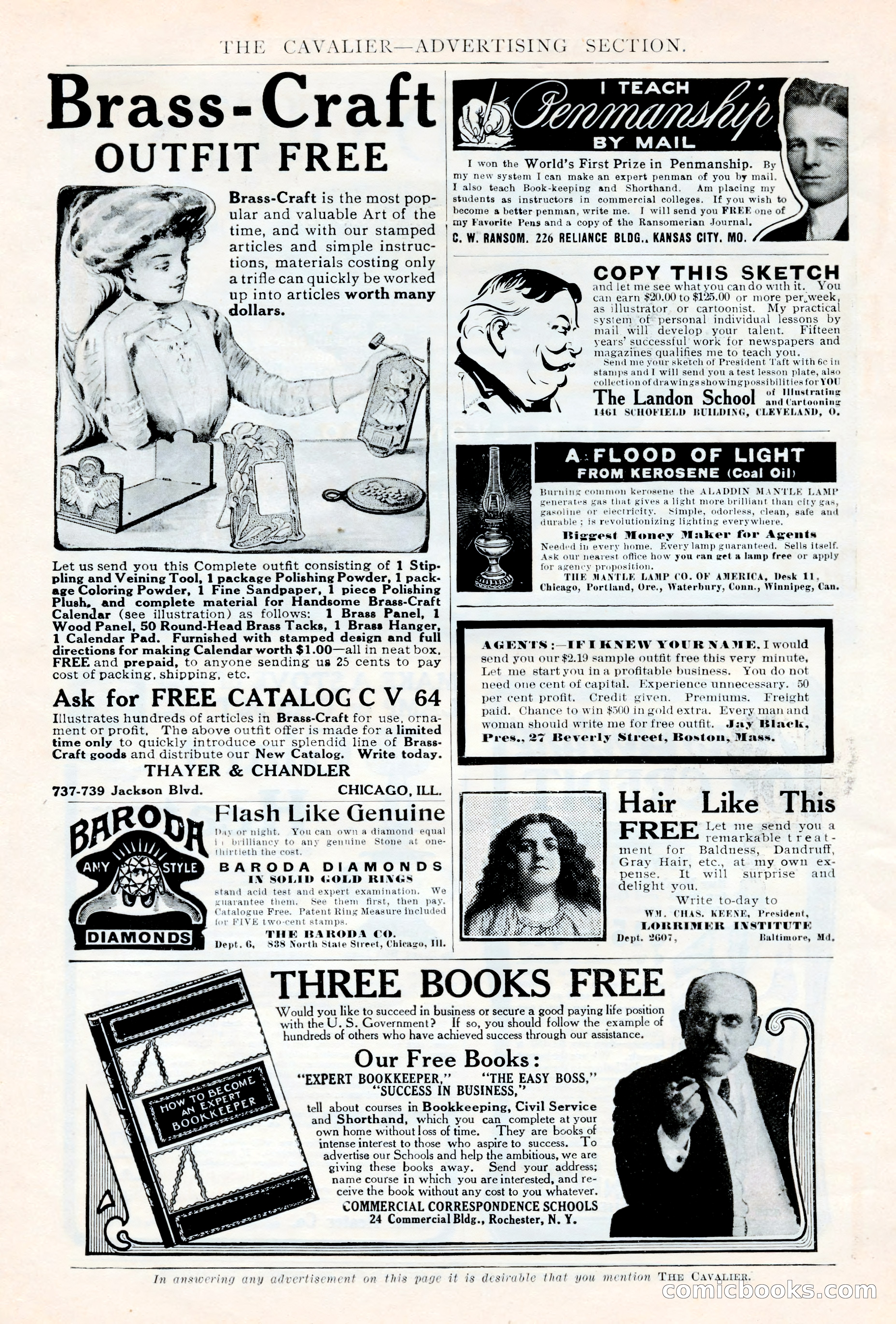 The Cavalier, November 1909 — page 202 of 209