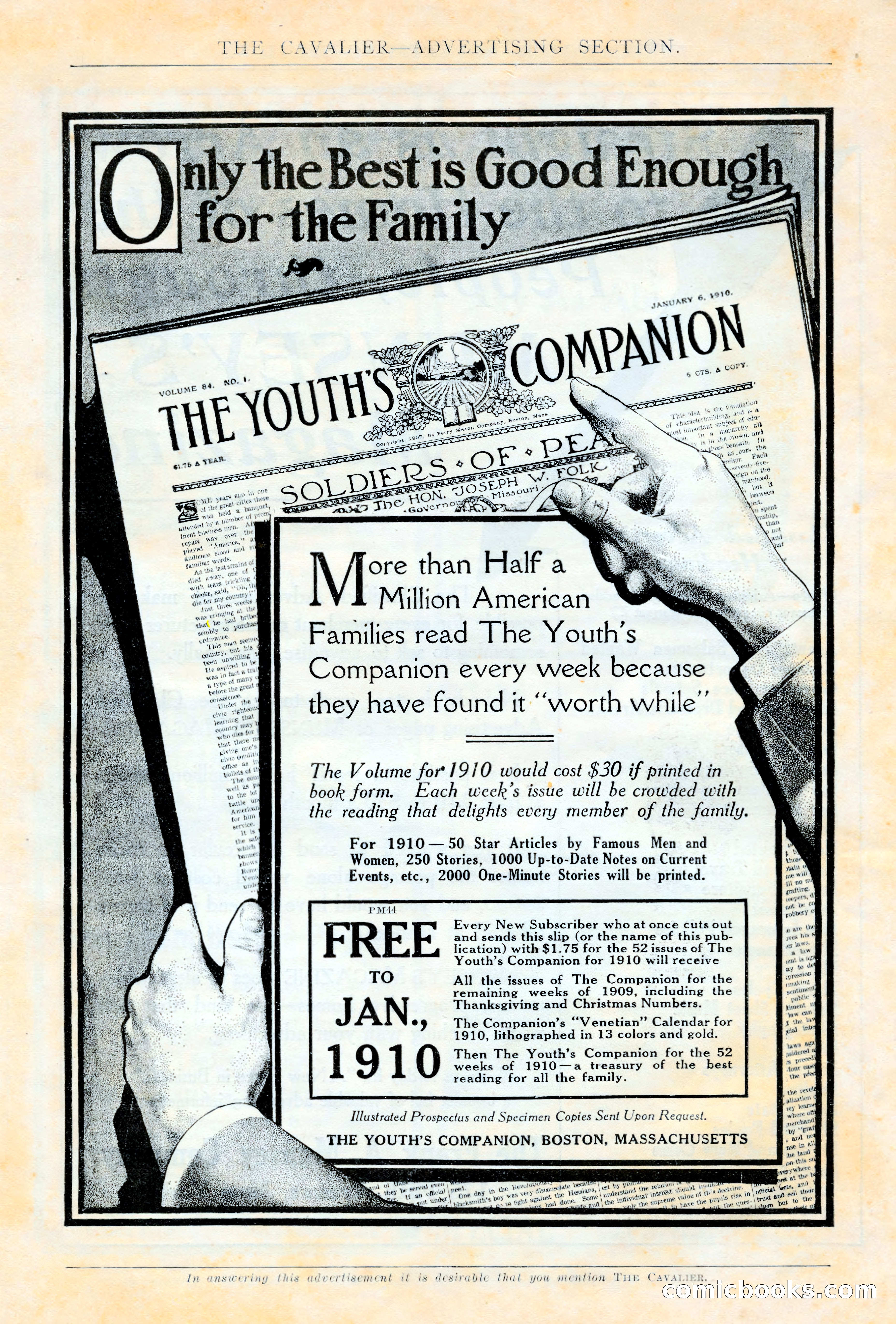 The Cavalier, November 1909 — page 206 of 209