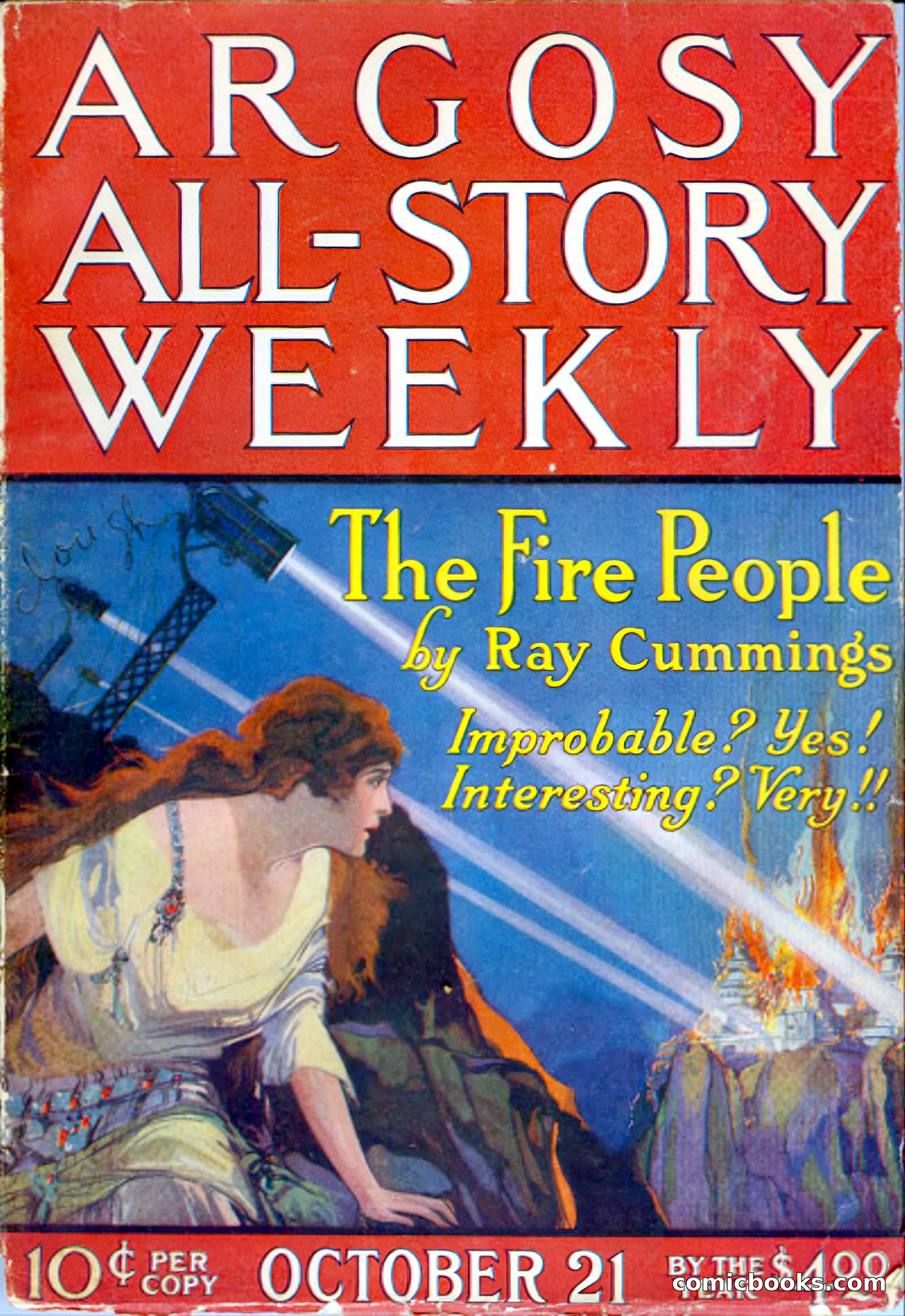 The Fire People — Argosy All-Story Weekly