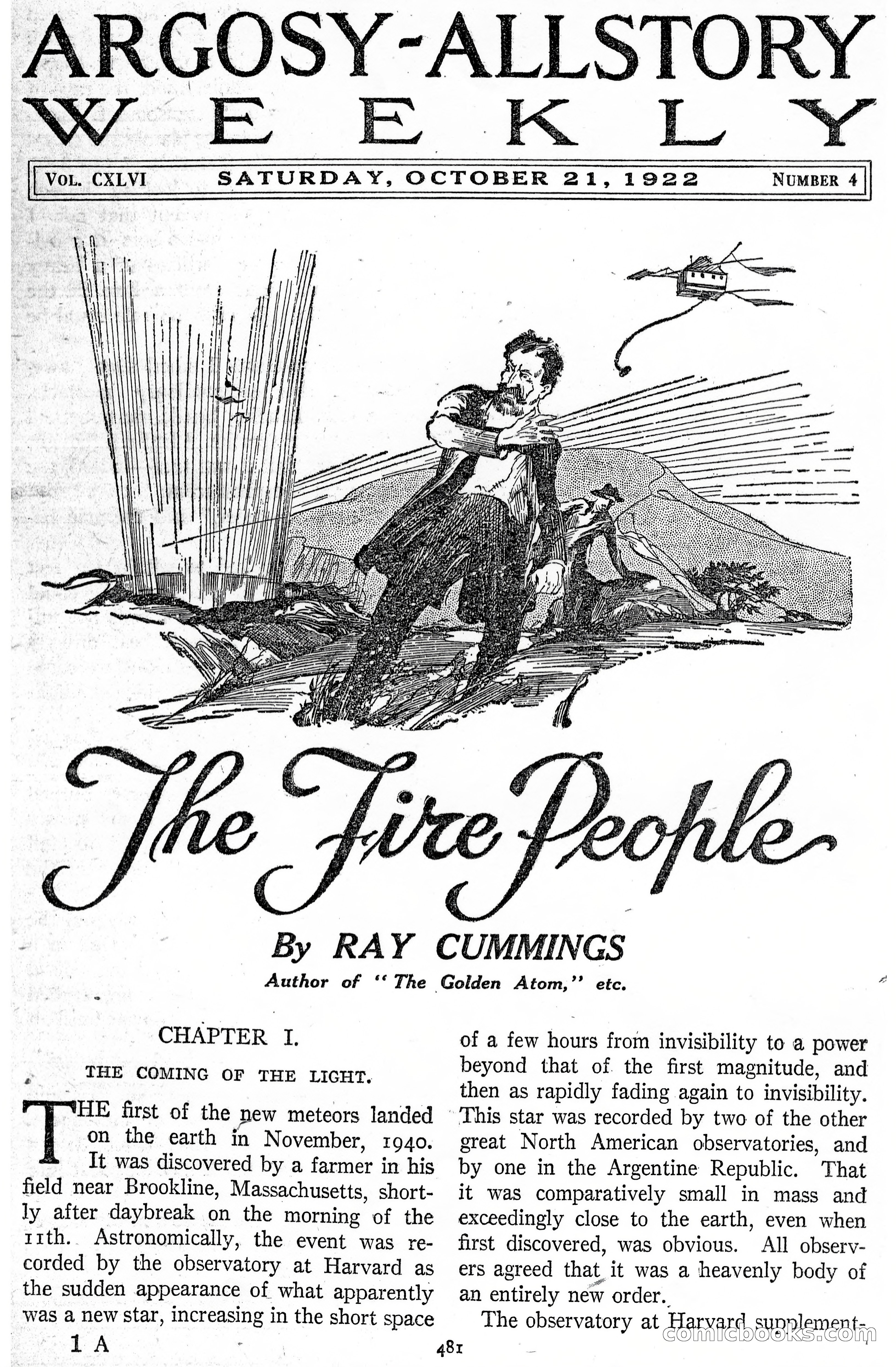 The Fire People — Argosy All-Story Weekly — page 3 of 110