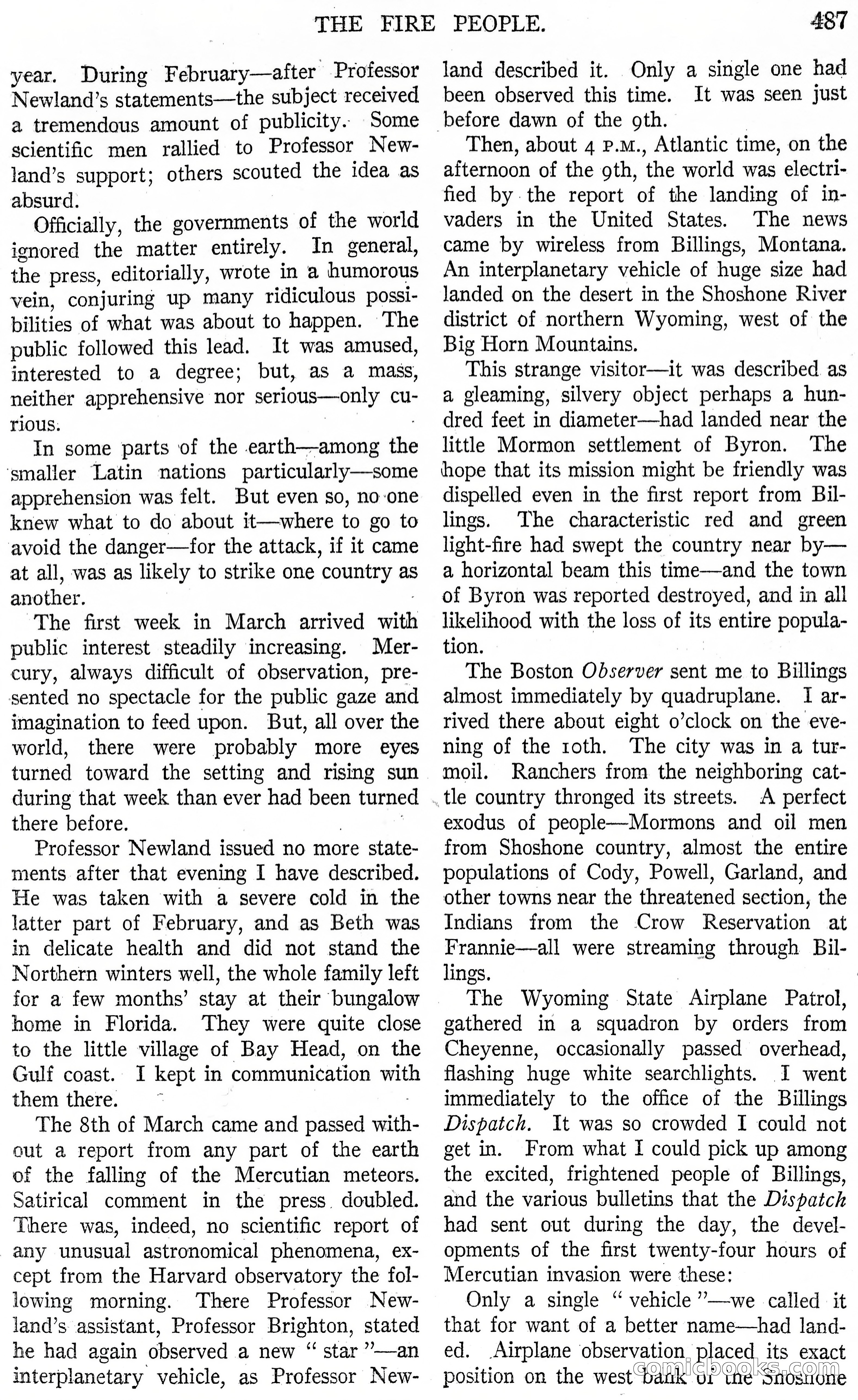 The Fire People — Argosy All-Story Weekly — page 9 of 110