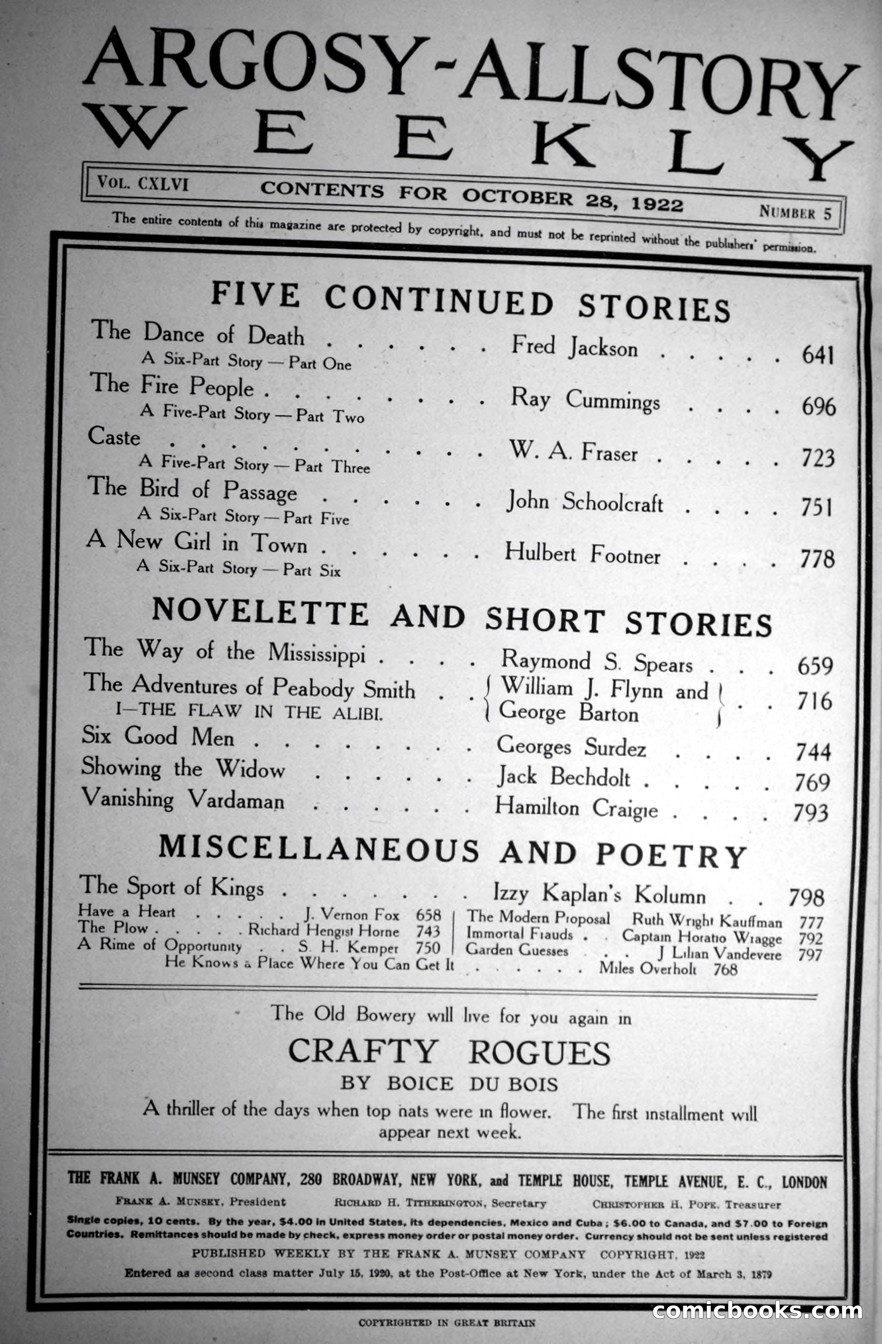 The Fire People — Argosy All-Story Weekly — page 23 of 110