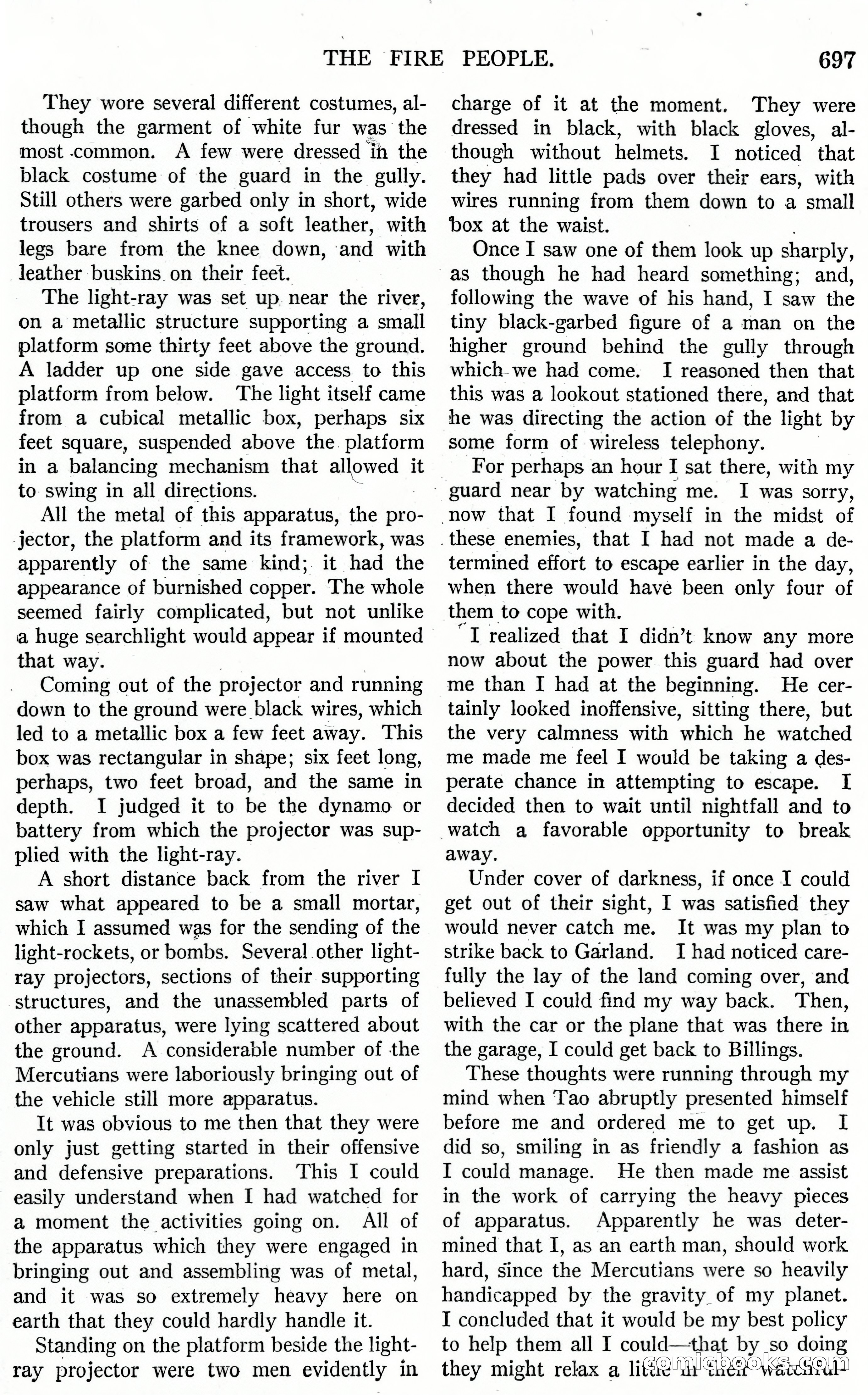 The Fire People — Argosy All-Story Weekly — page 25 of 110