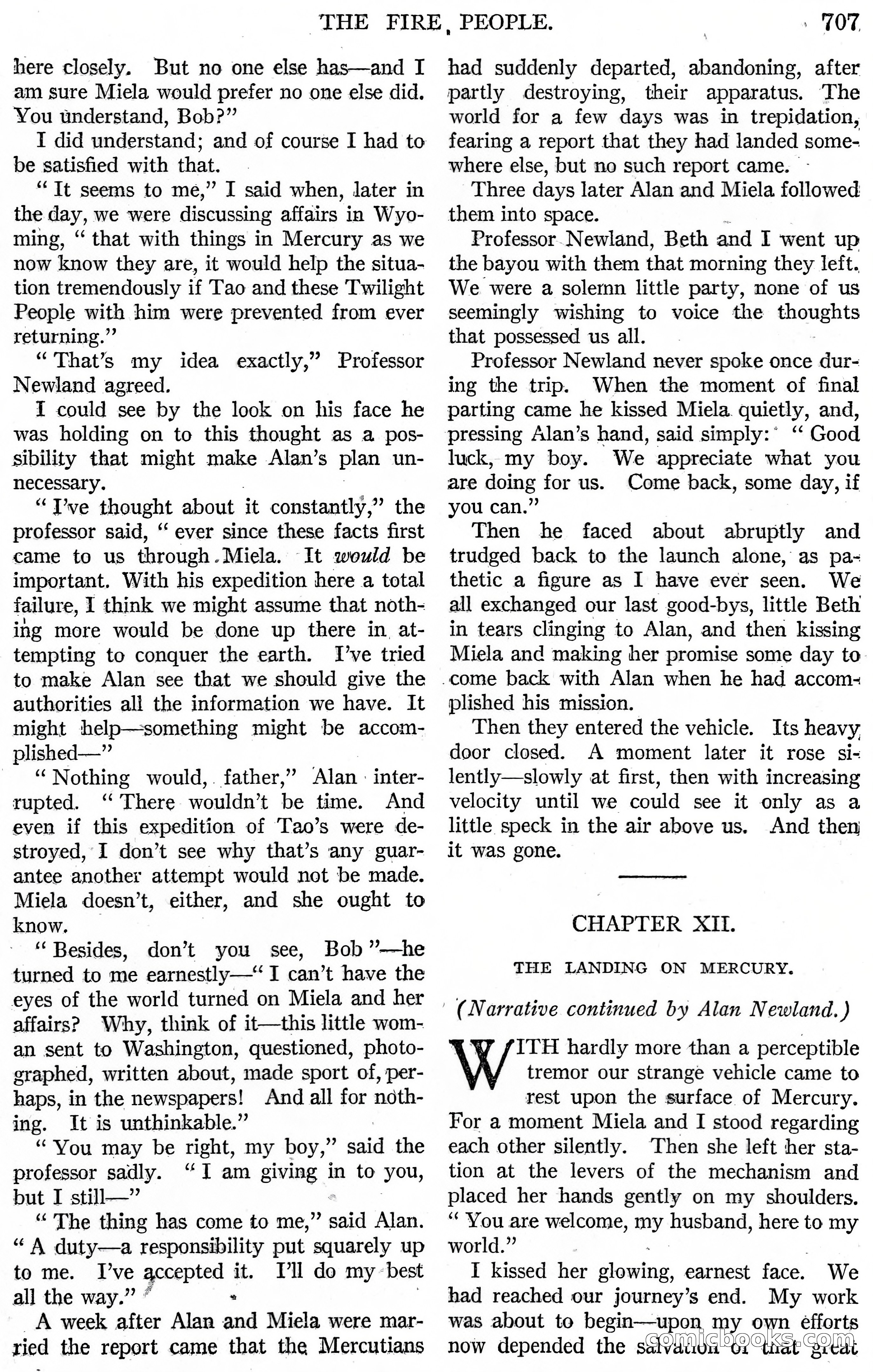 The Fire People — Argosy All-Story Weekly — page 35 of 110