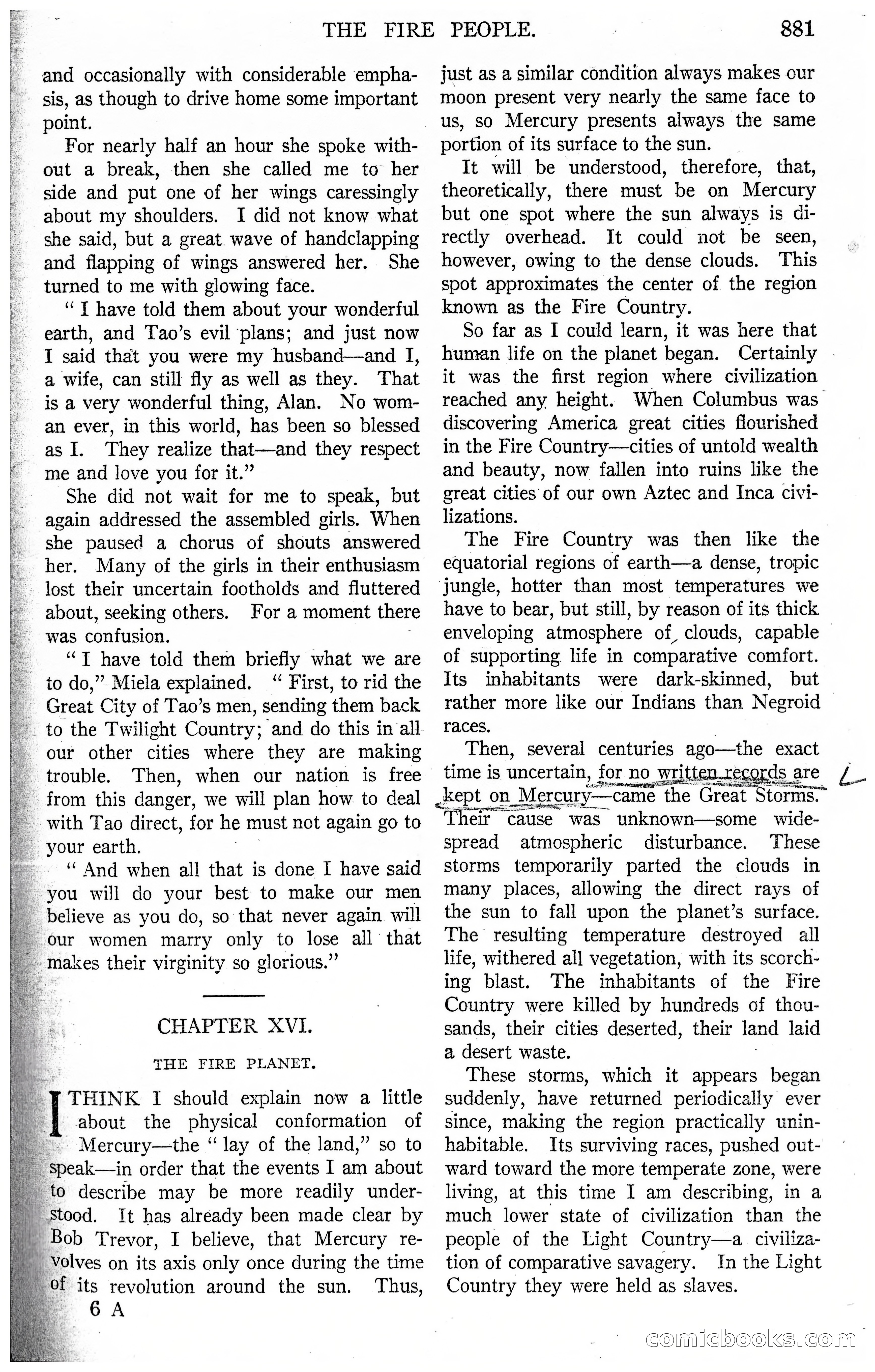The Fire People — Argosy All-Story Weekly — page 55 of 110