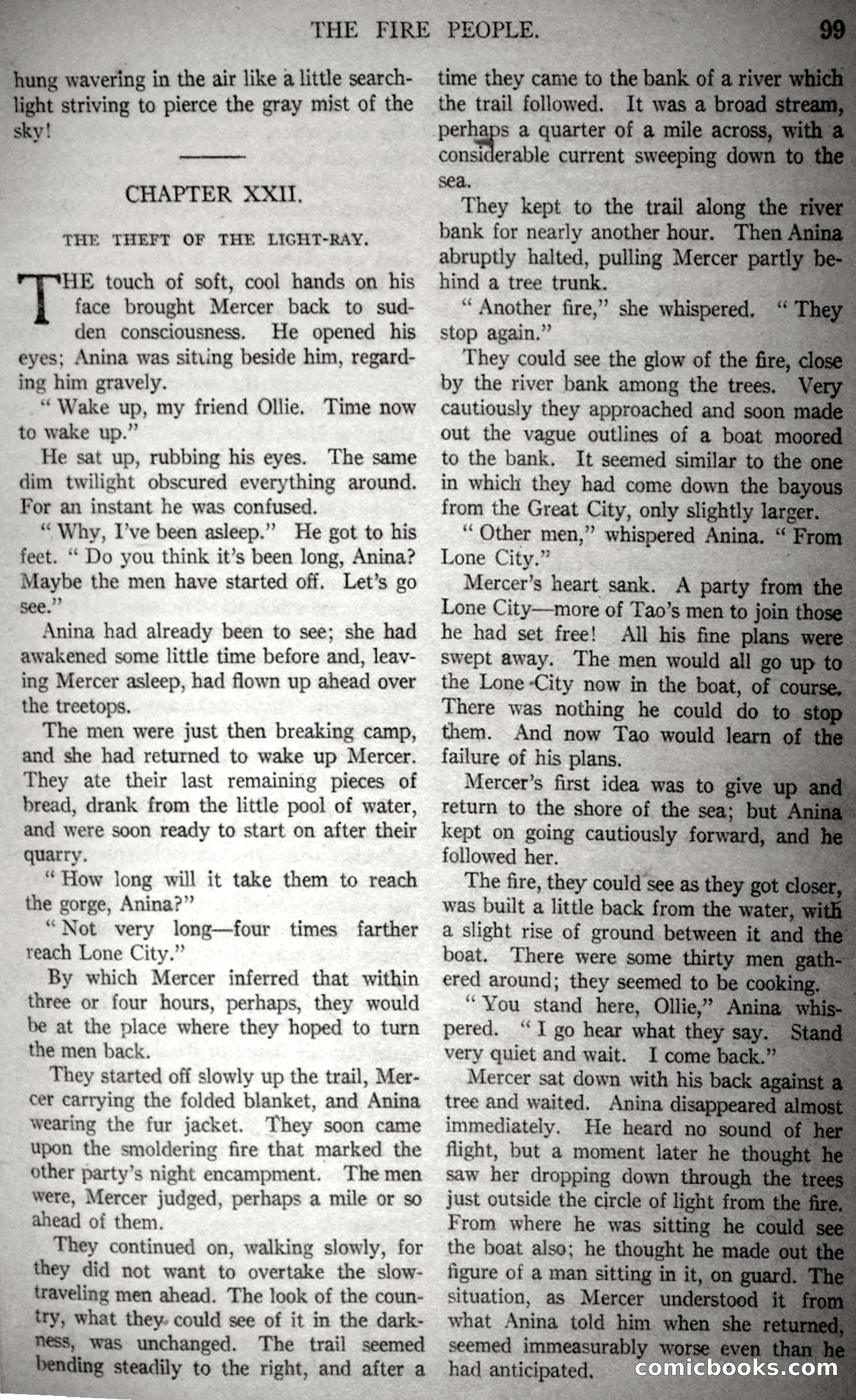 The Fire People — Argosy All-Story Weekly — page 81 of 110